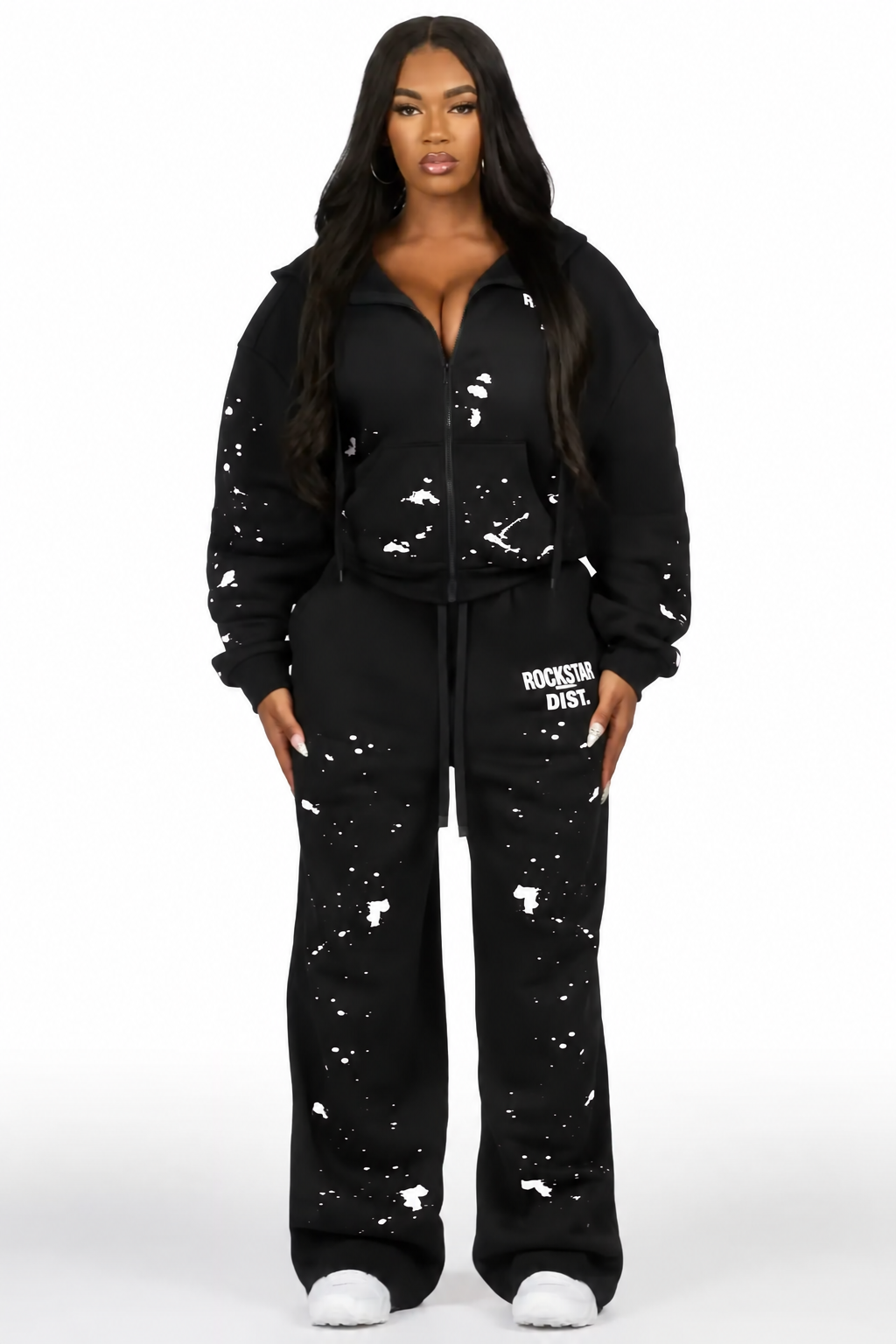 Halloway Black Painted Baggy Track Set