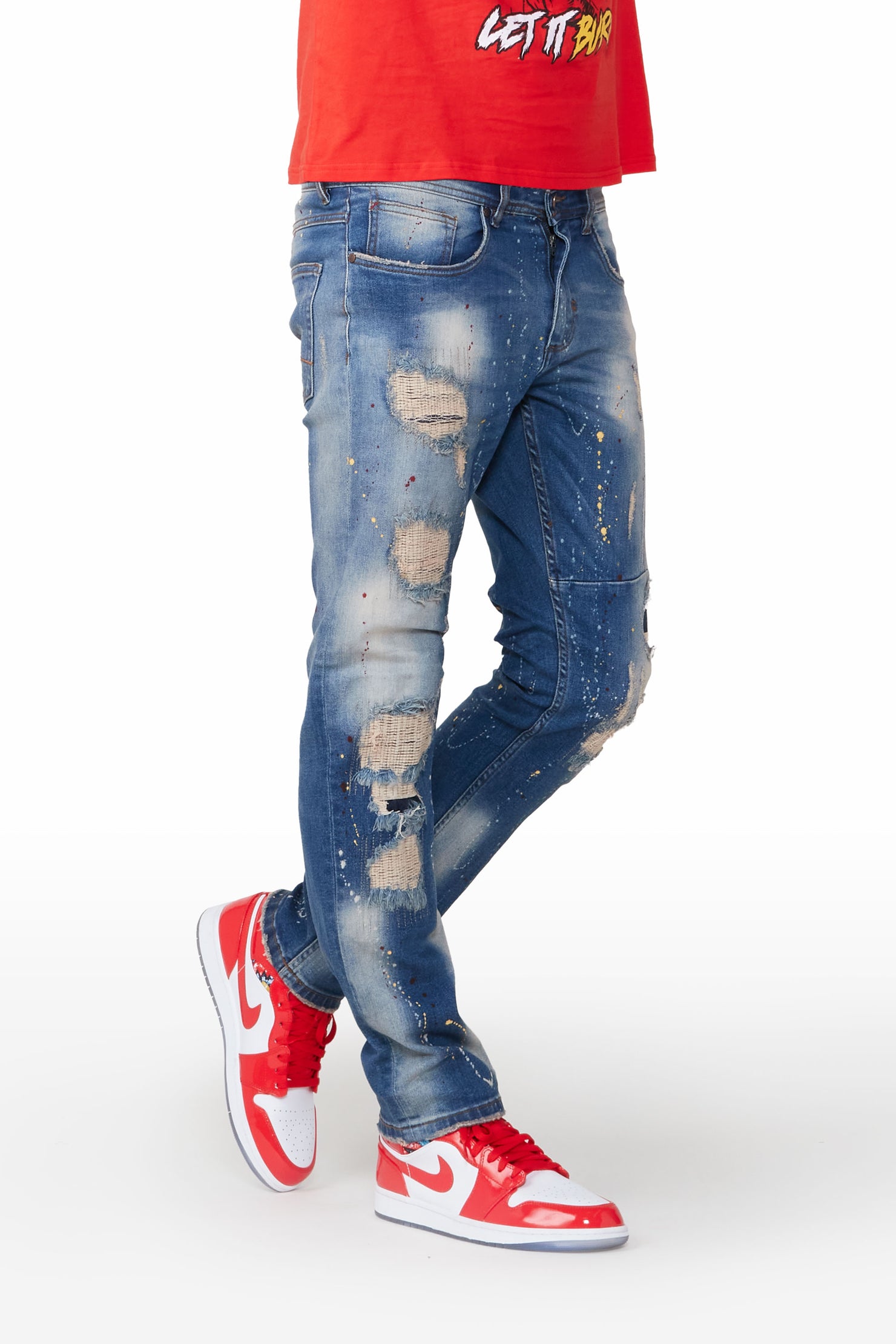 Raine Blue 5 Pocket Jean