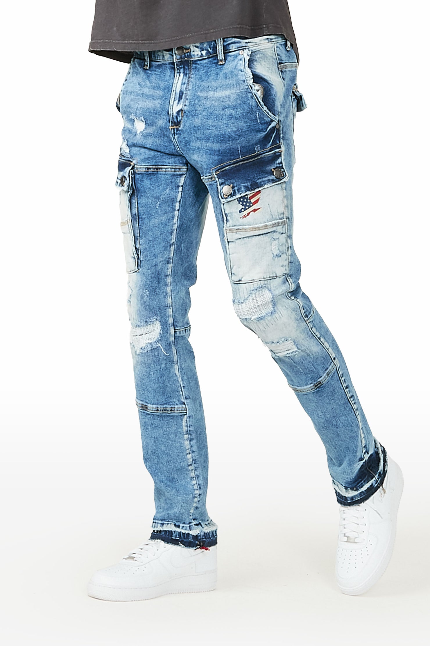 Kaipo Light Blue Pocket Jean