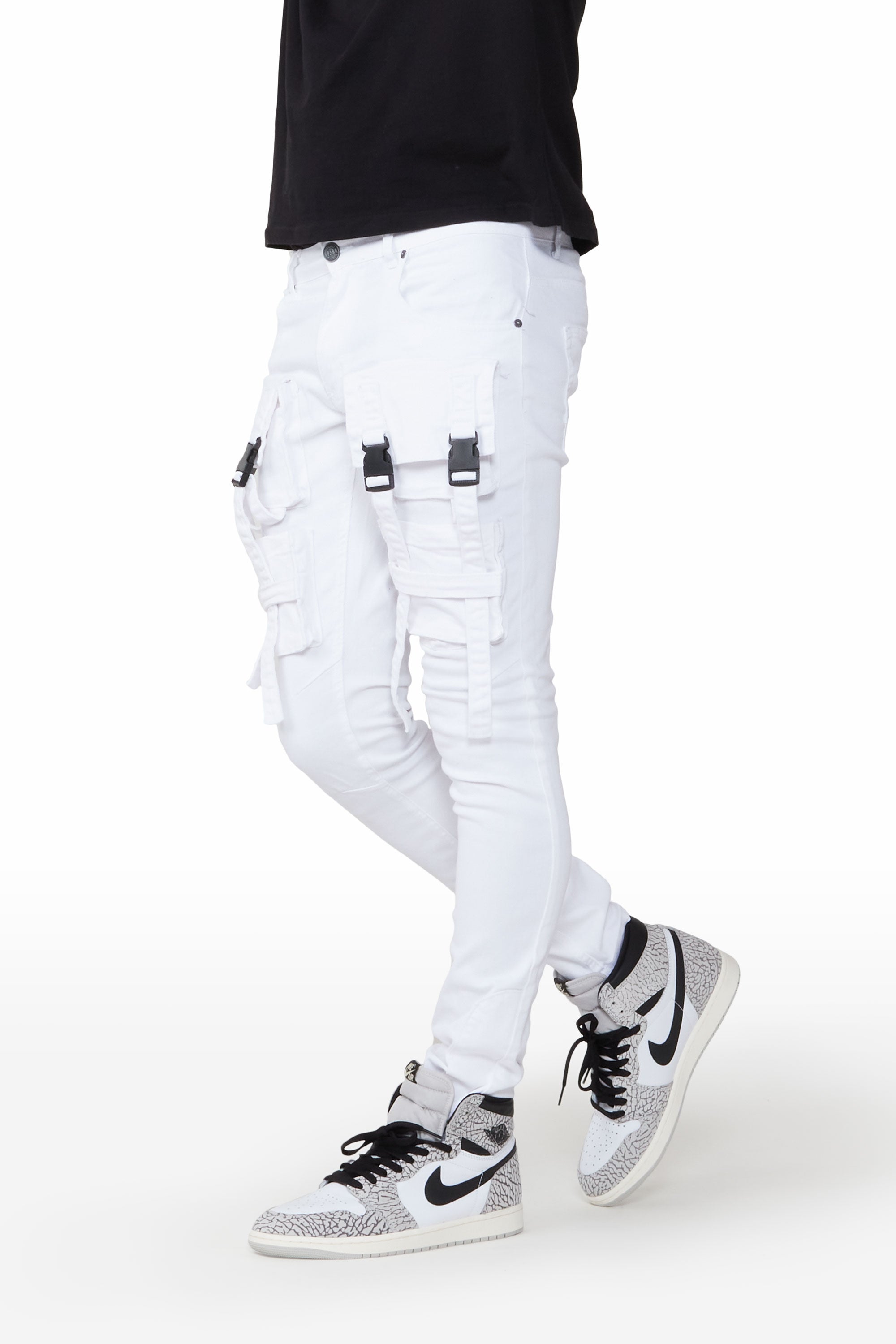 Thiago White Cargo Jean