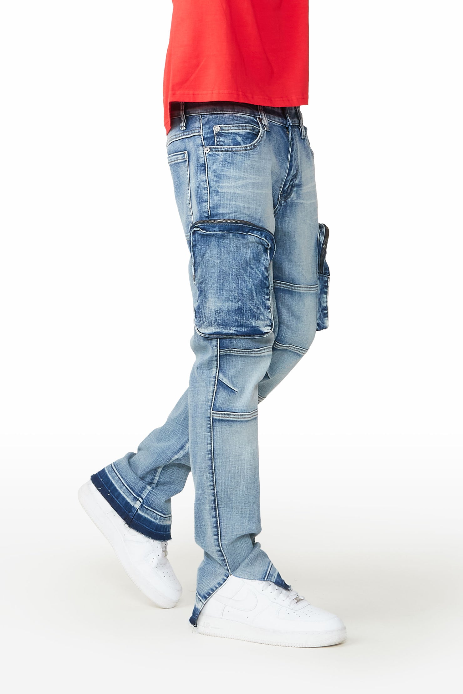 Fitz Indigo Cargo Jean