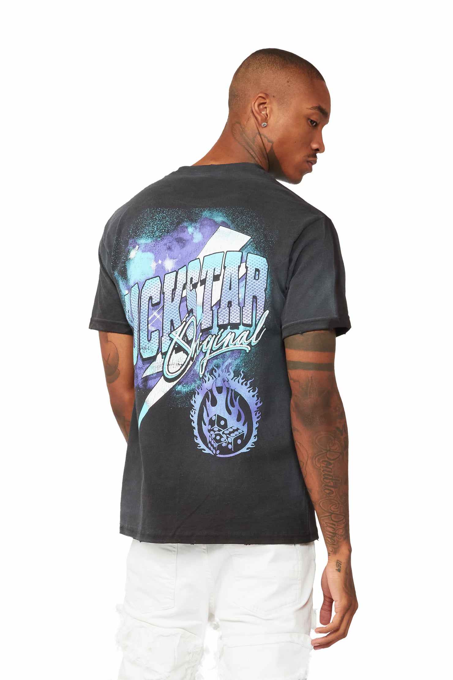 Seger Black Graphic T-Shirt