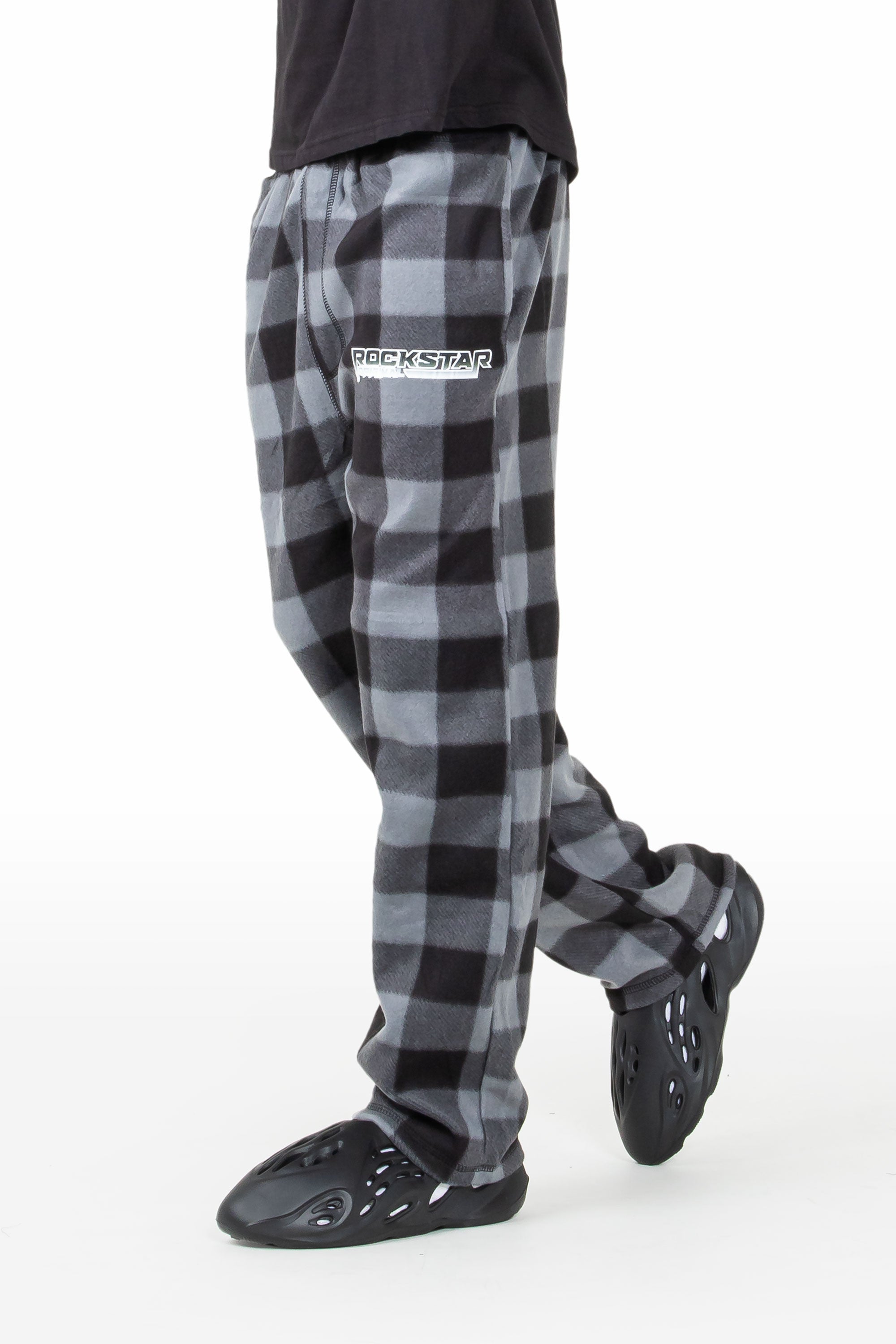 Nigel Black/Grey Plaid Pajamas