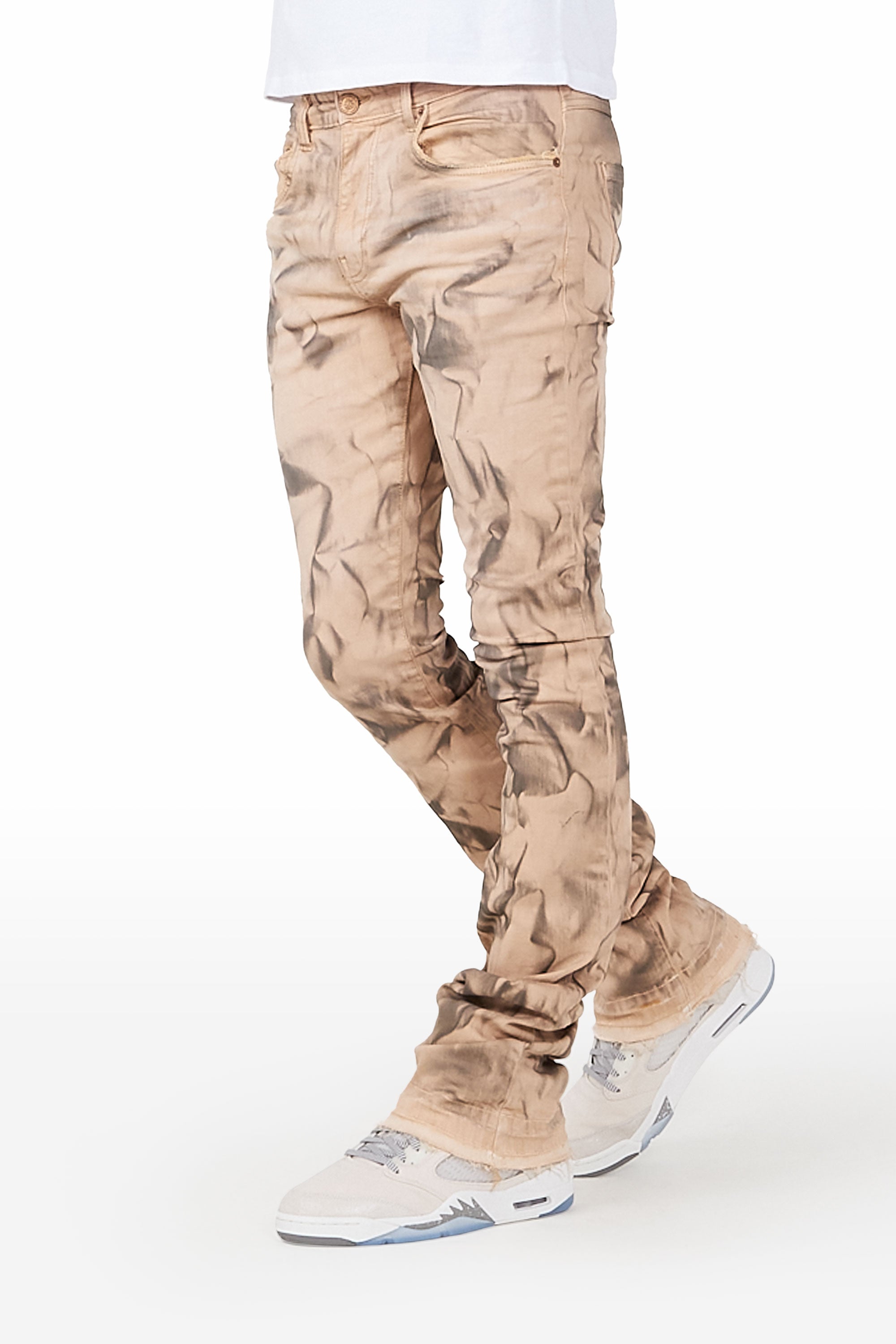 Laud Desert Stacked Flare Jean