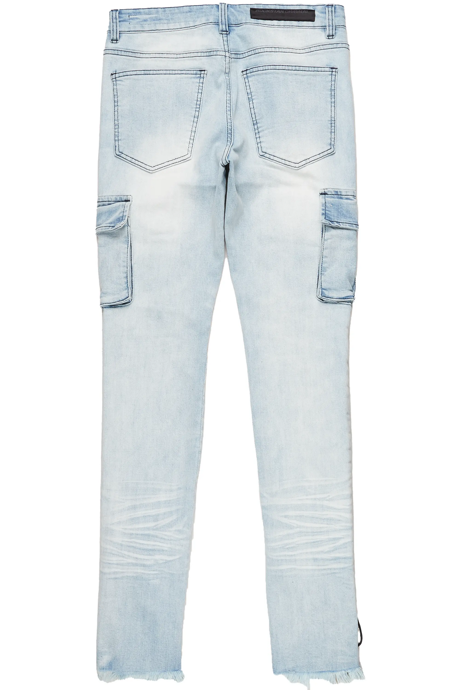 Honor Blue Stacked Flare Jean