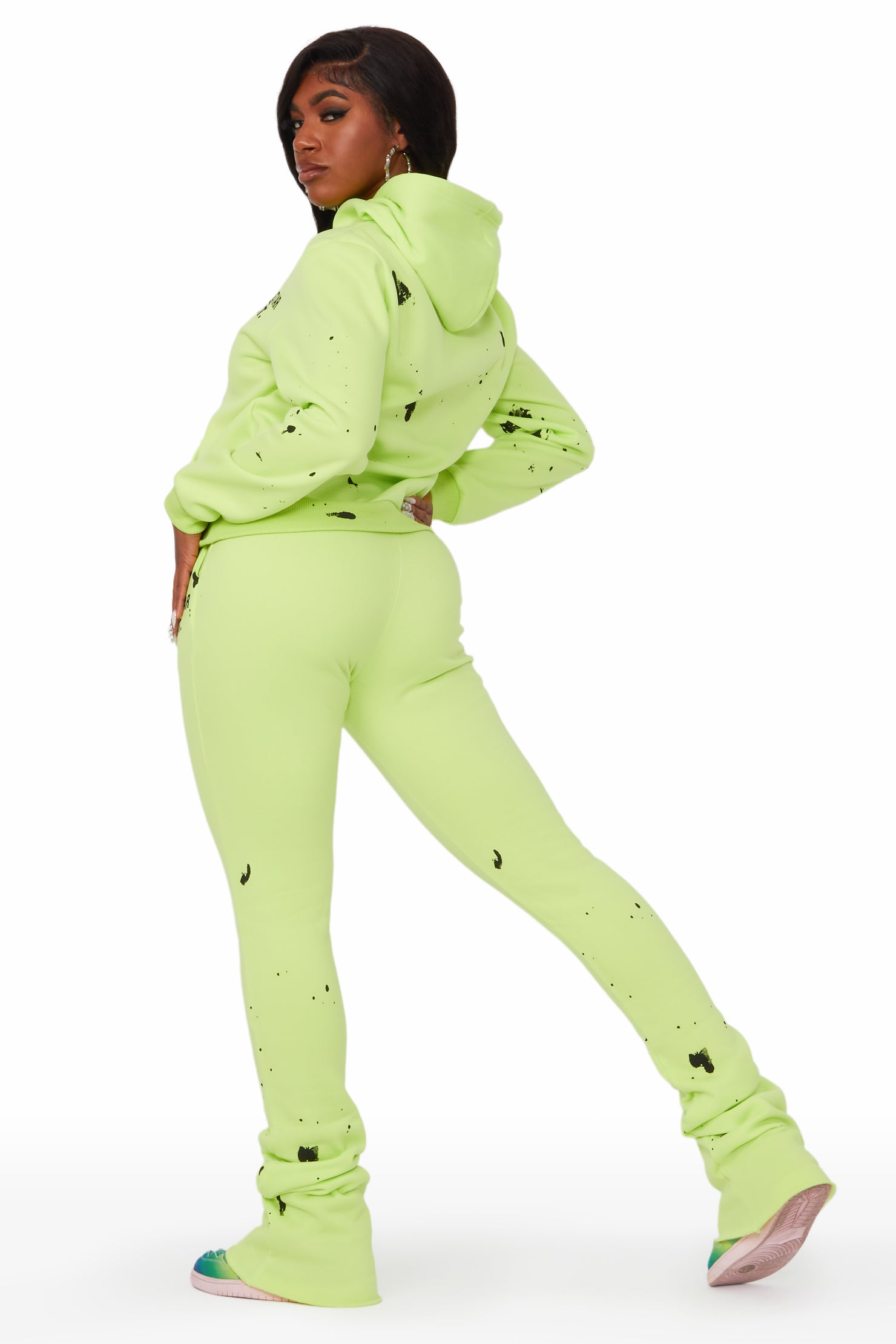 Hadley Light Green Super Stacked Trackset