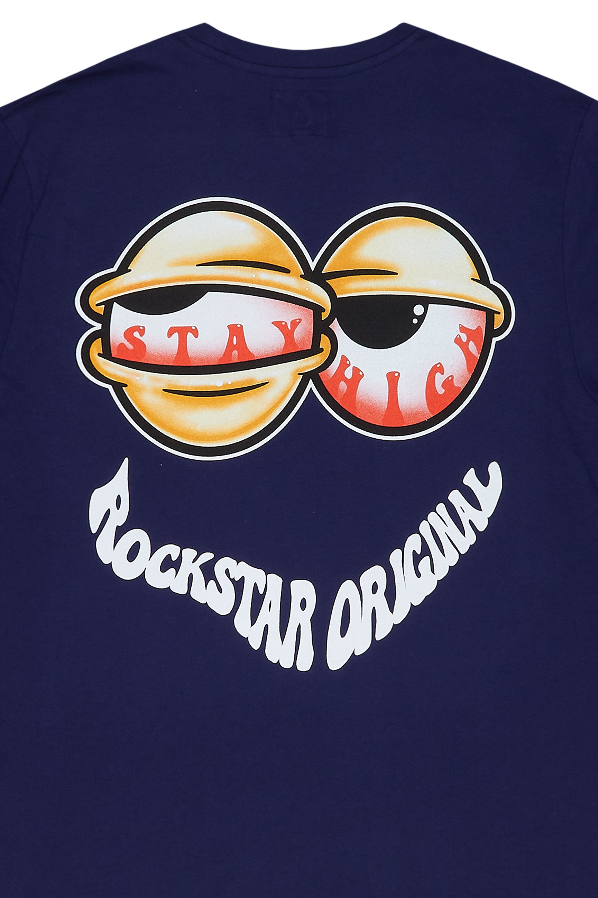 Highya Navy Graphic T-Shirt– Rockstar Original