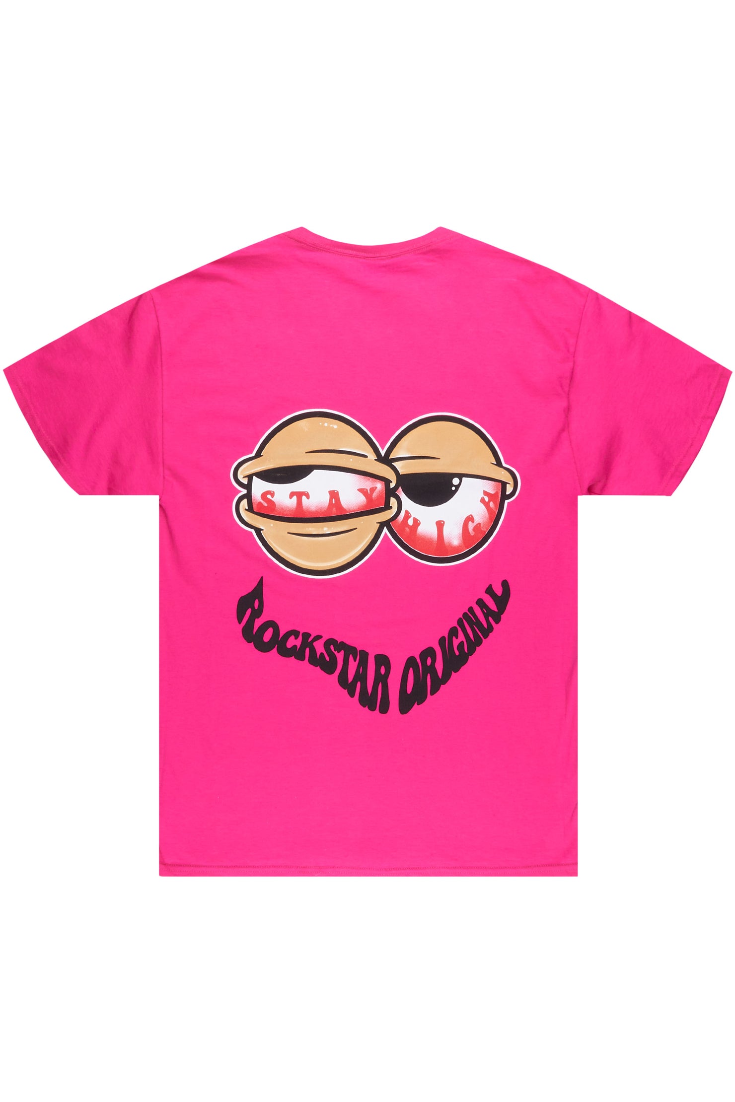 Highya Neon Fuchsia Graphic T-Shirt