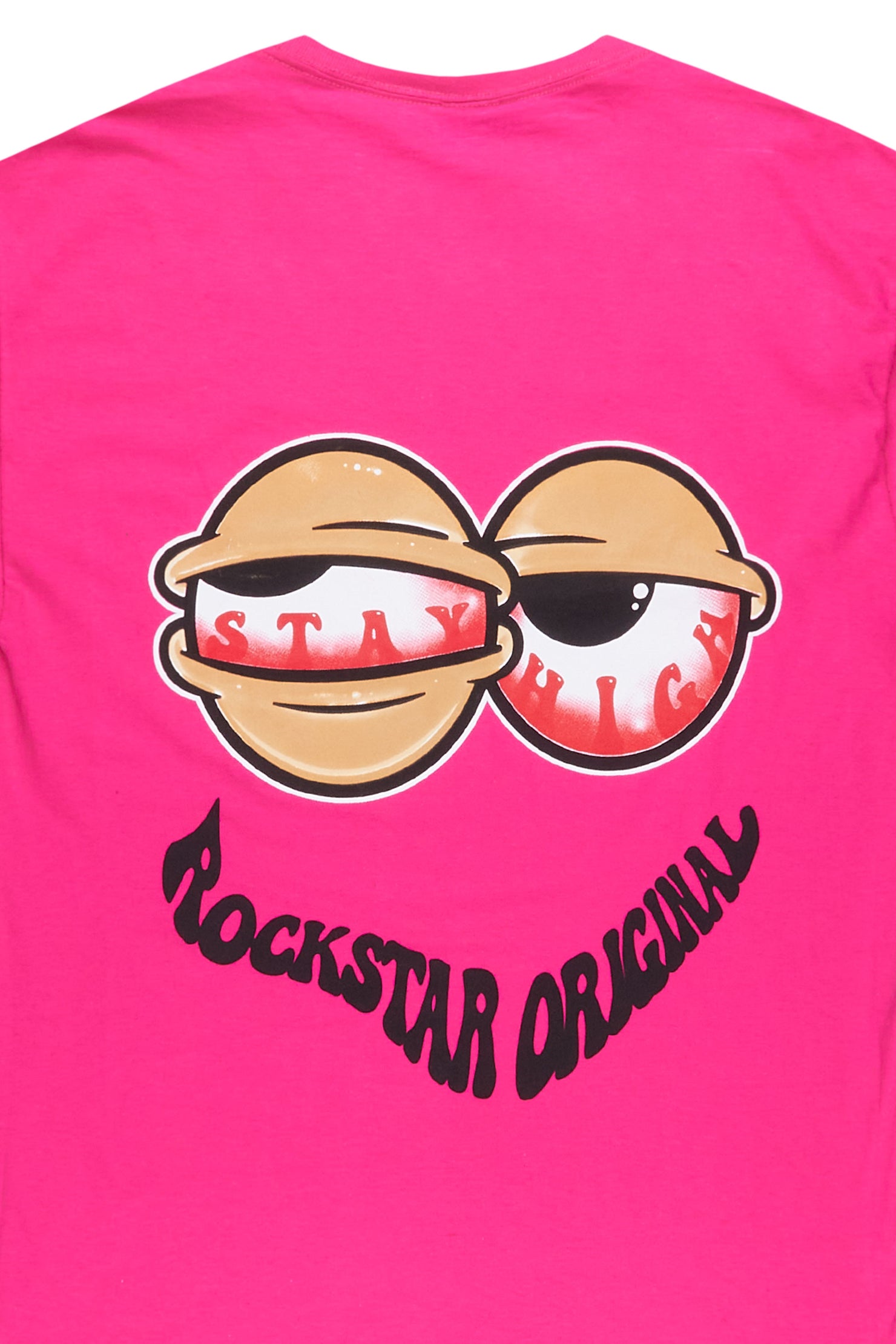 Highya Neon Fuchsia Graphic T-Shirt