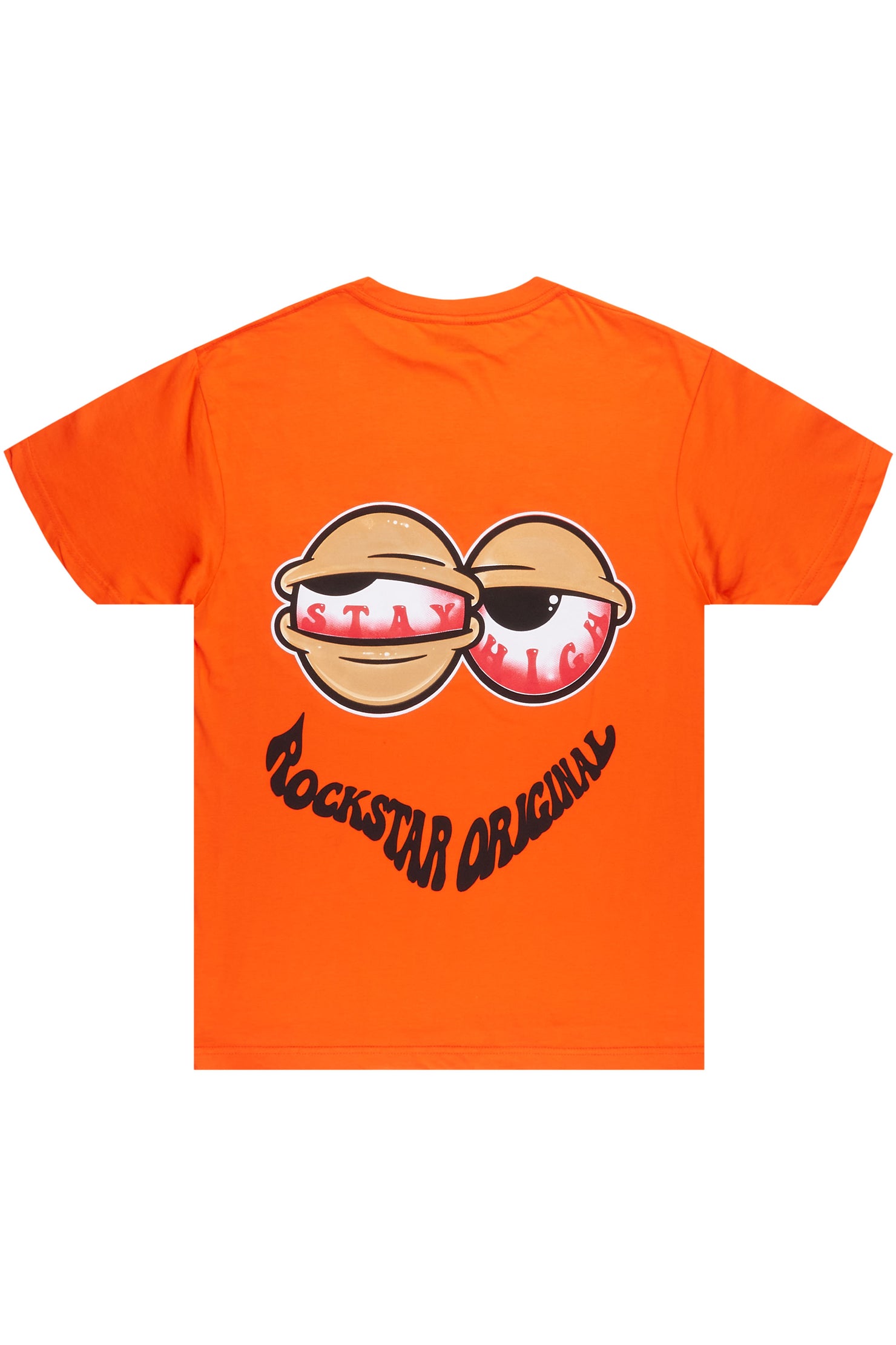 Highya Orange Graphic T-Shirt