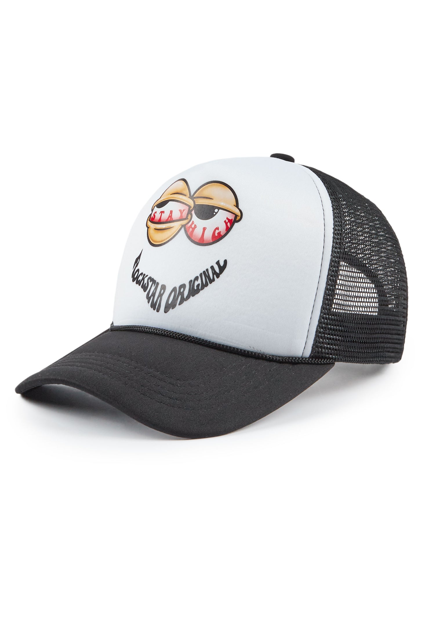 Highya Black/White Trucker Hat