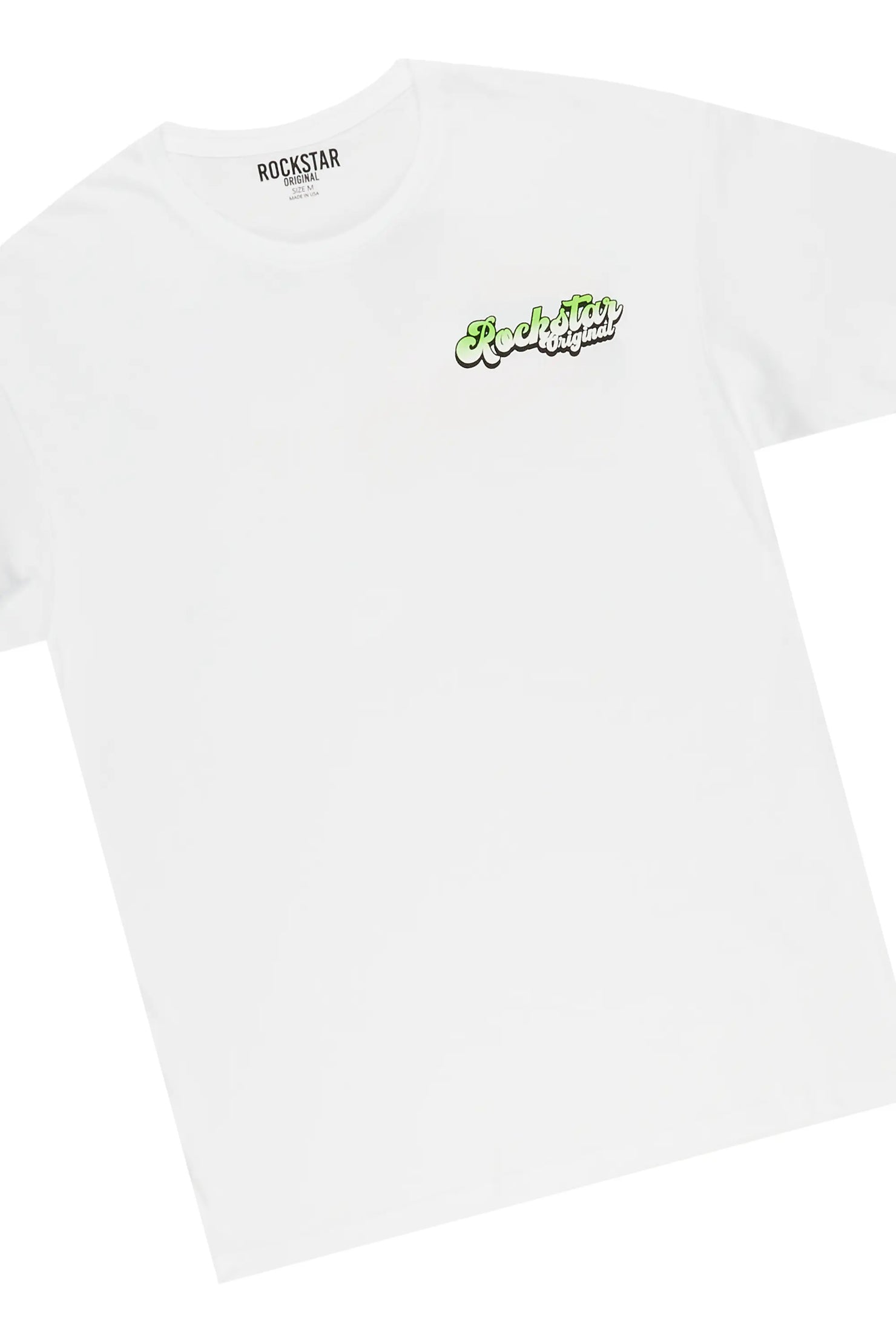 Highya White T-Shirt & Filip Super Stacked Jean Bundle