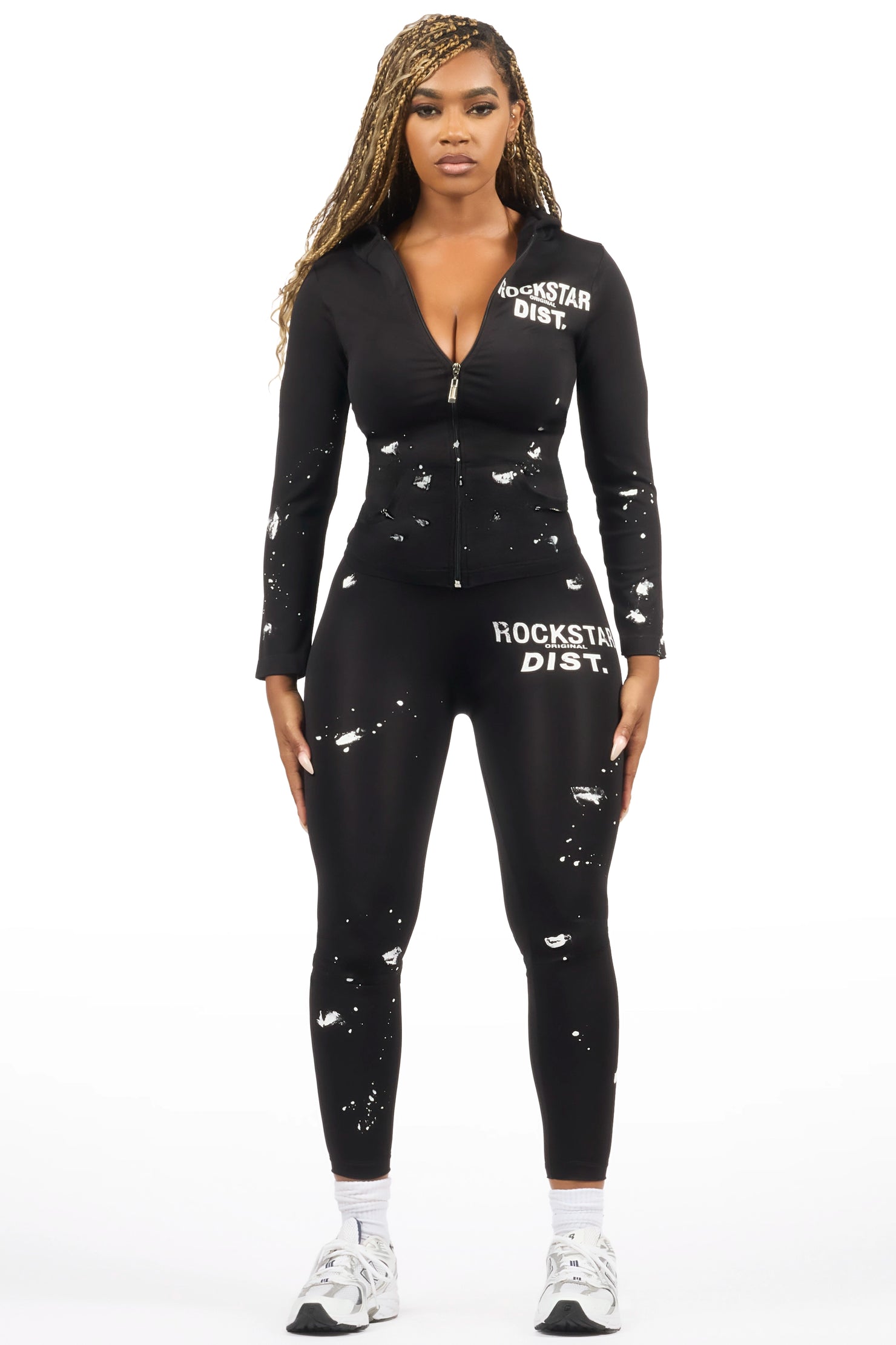 Nikki Black Painted Active Set