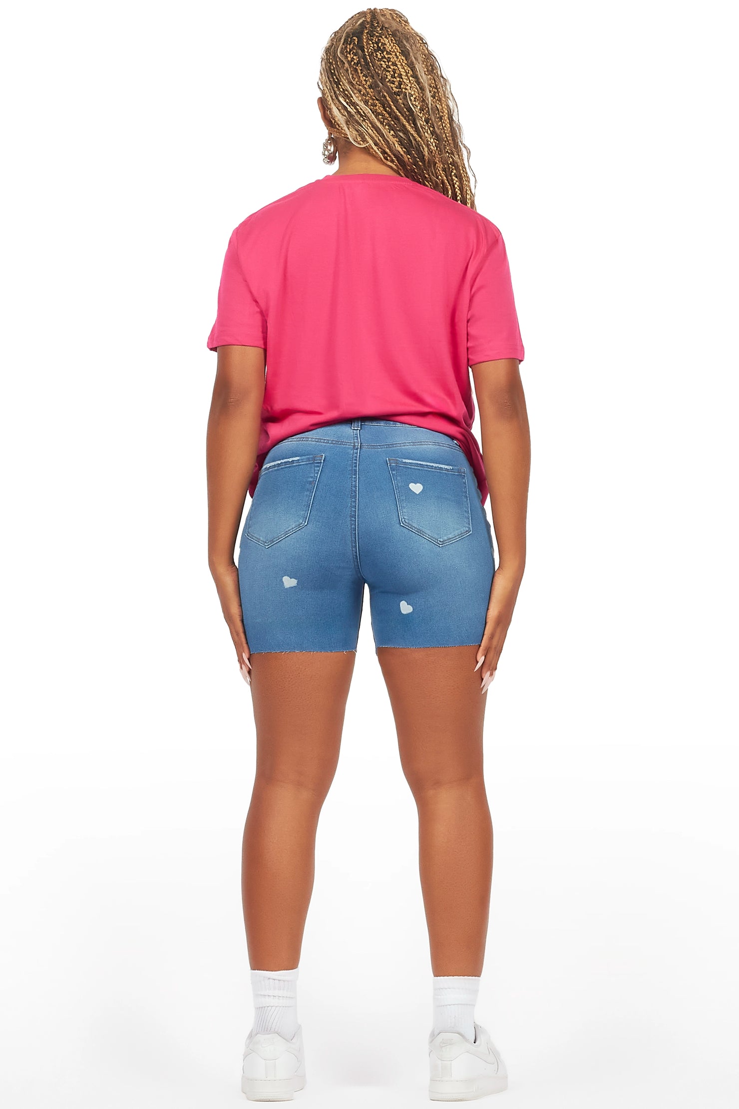 Tanzy Med. Wash Denim Short