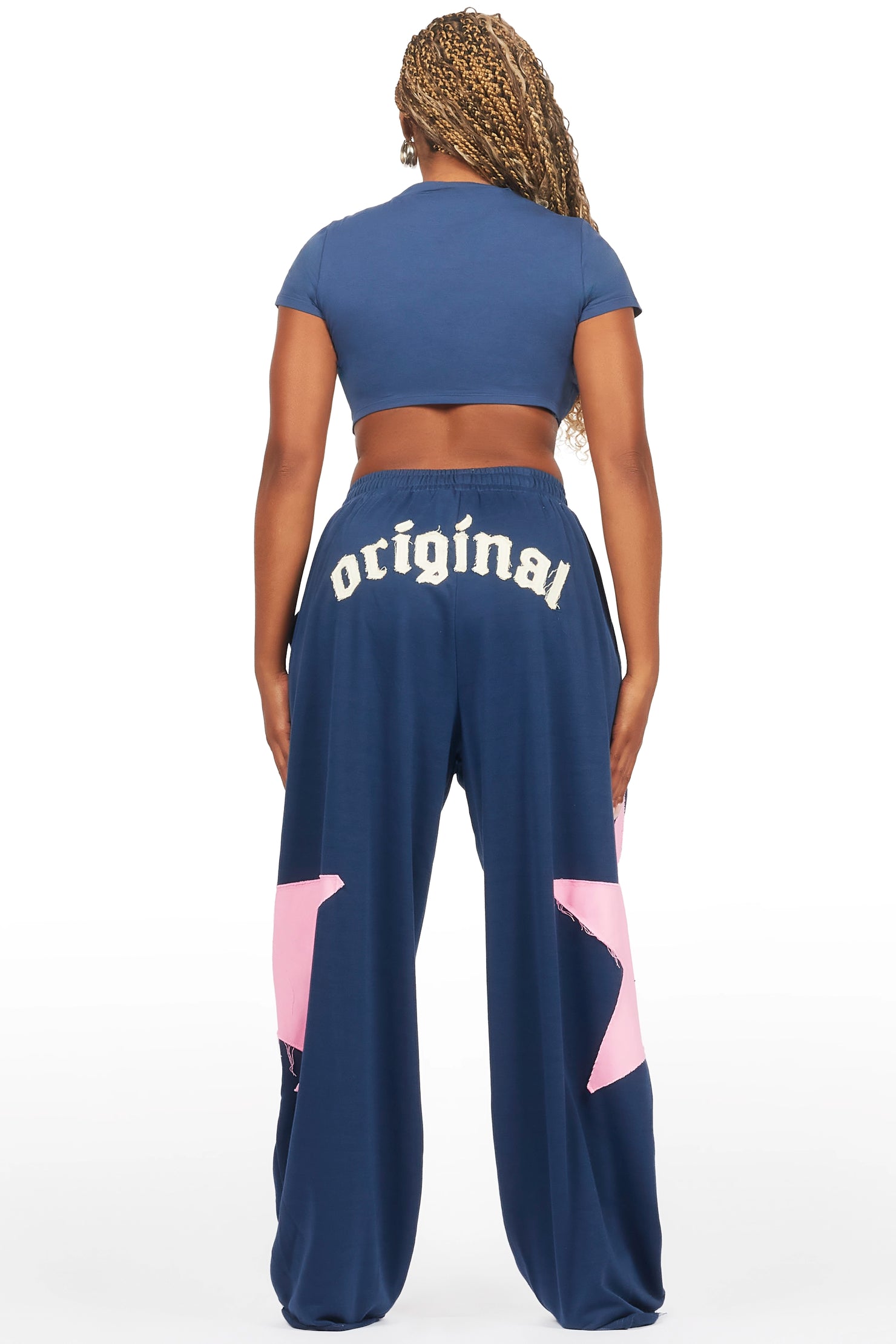 Shelley Navy T-Shirt Trackset