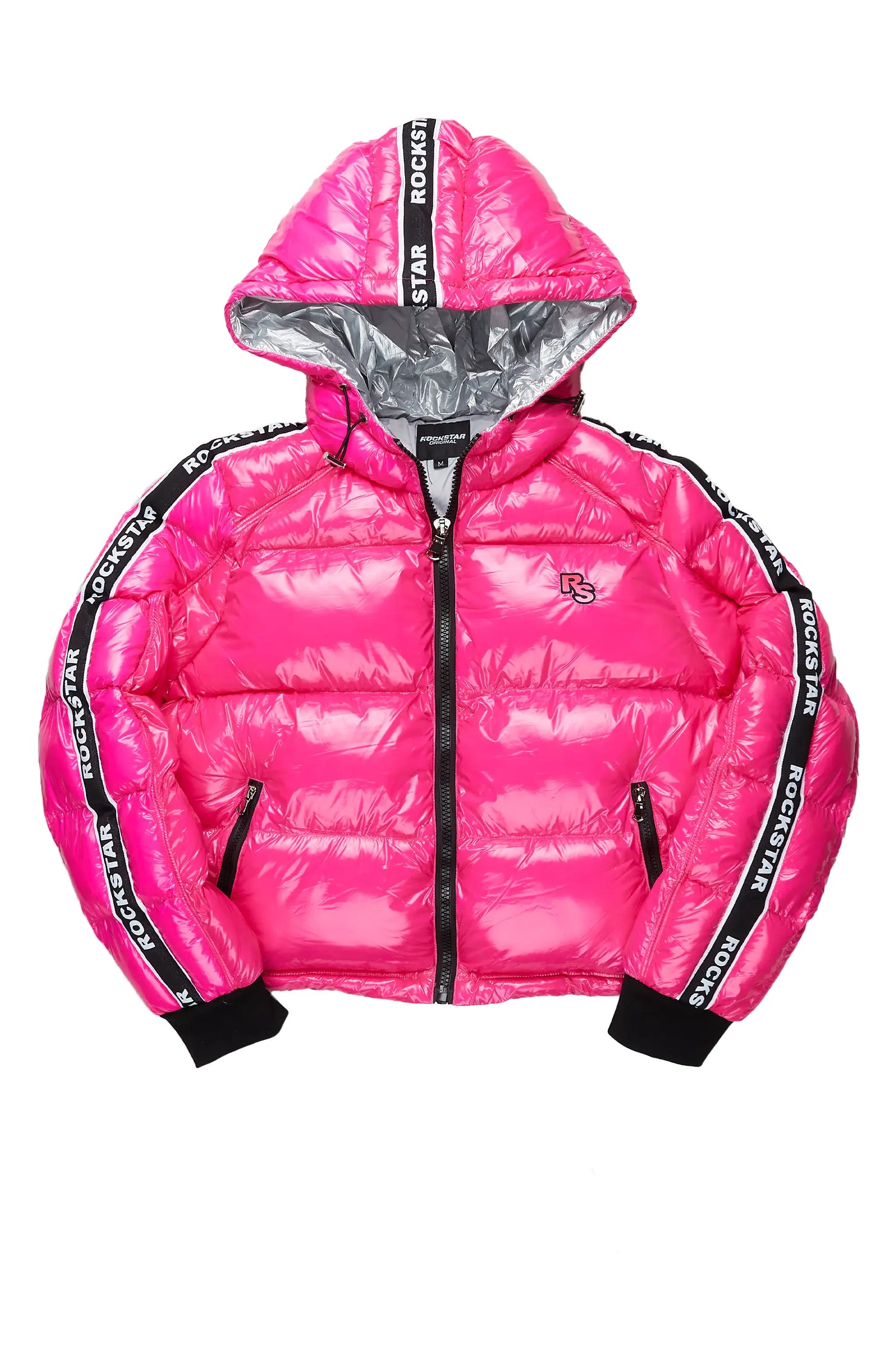 Jackey Hot Pink Puffer Jacket