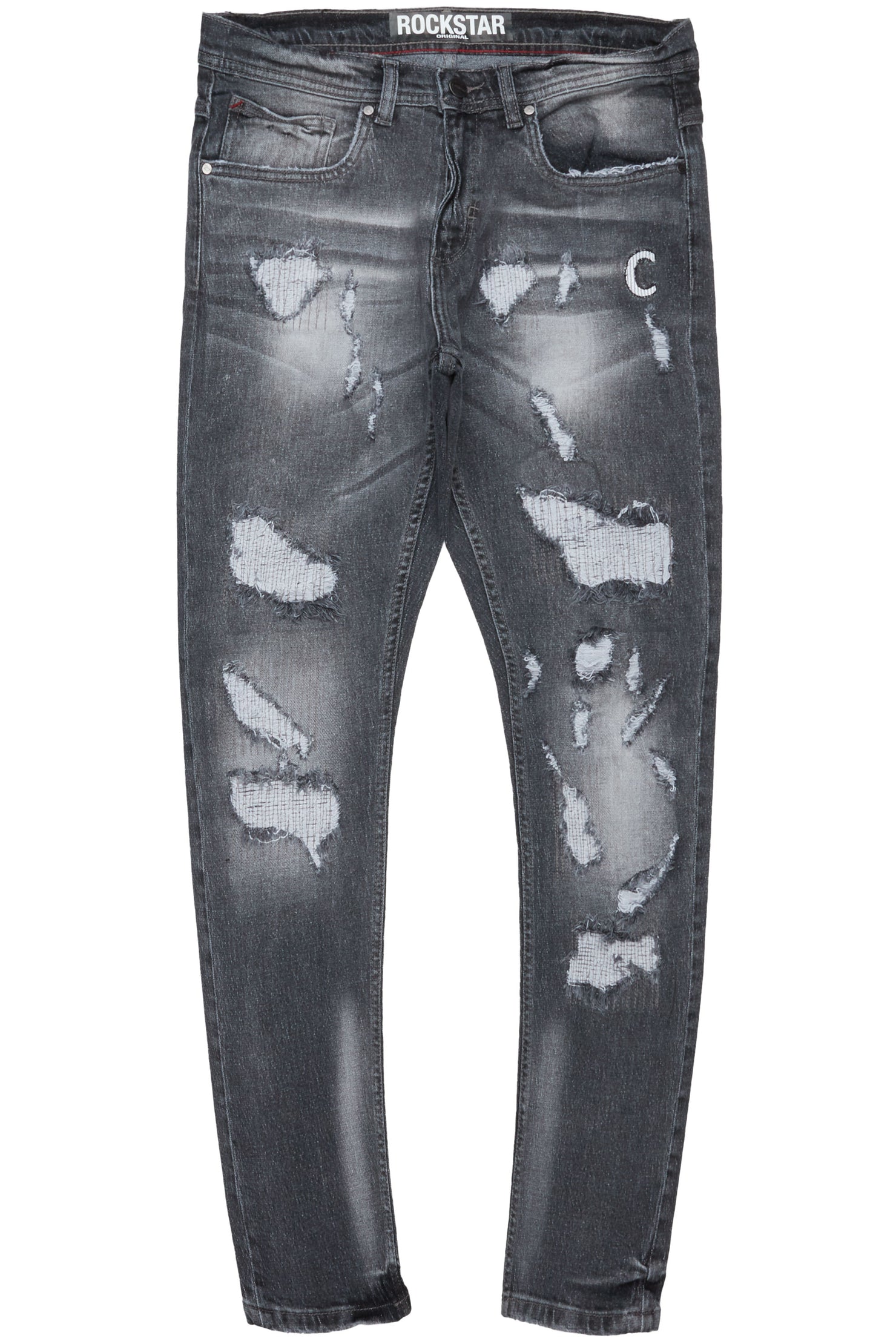 Jamal Grey Slim Fit Jean