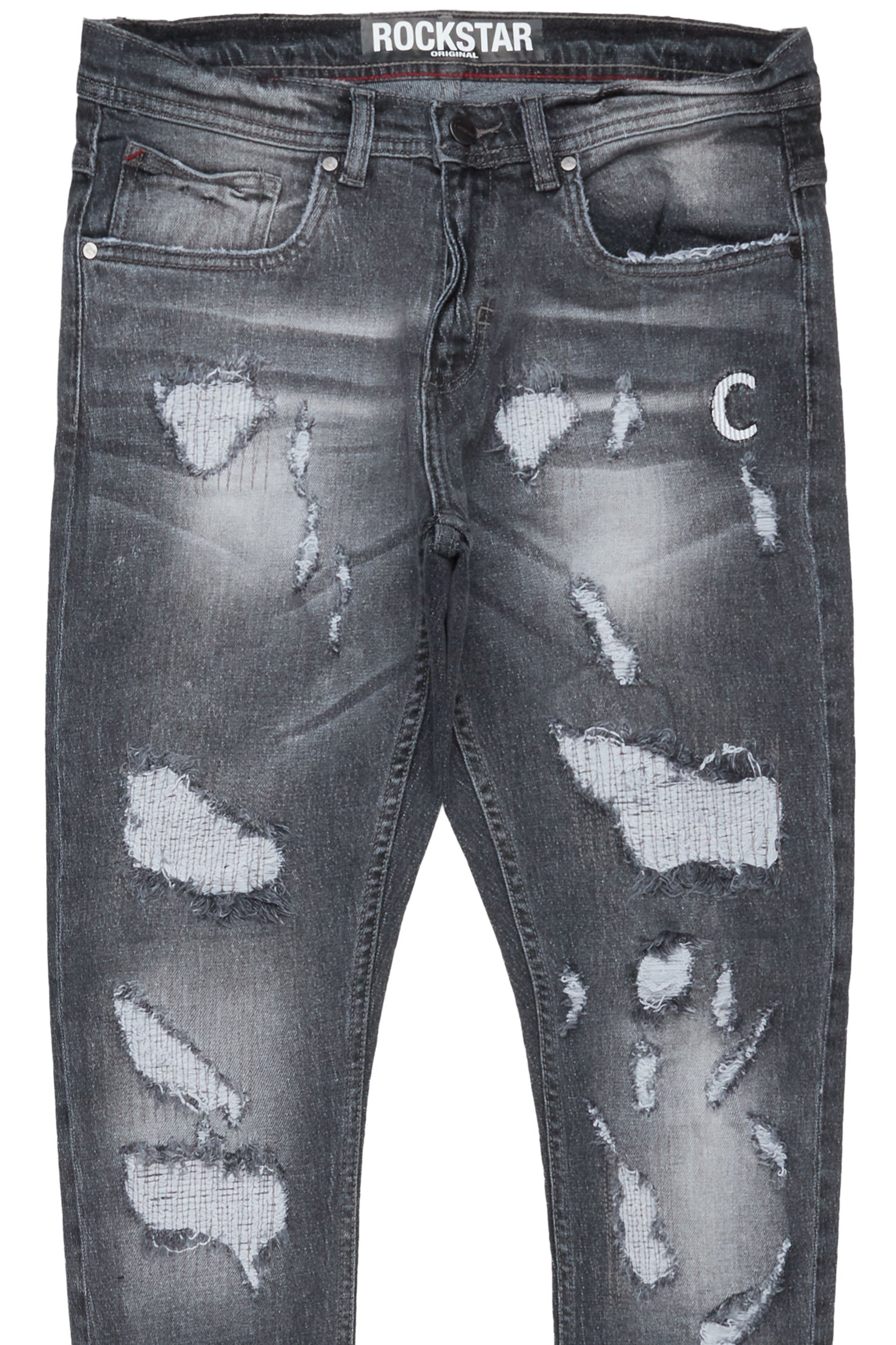 Jamal Grey Slim Fit Jean