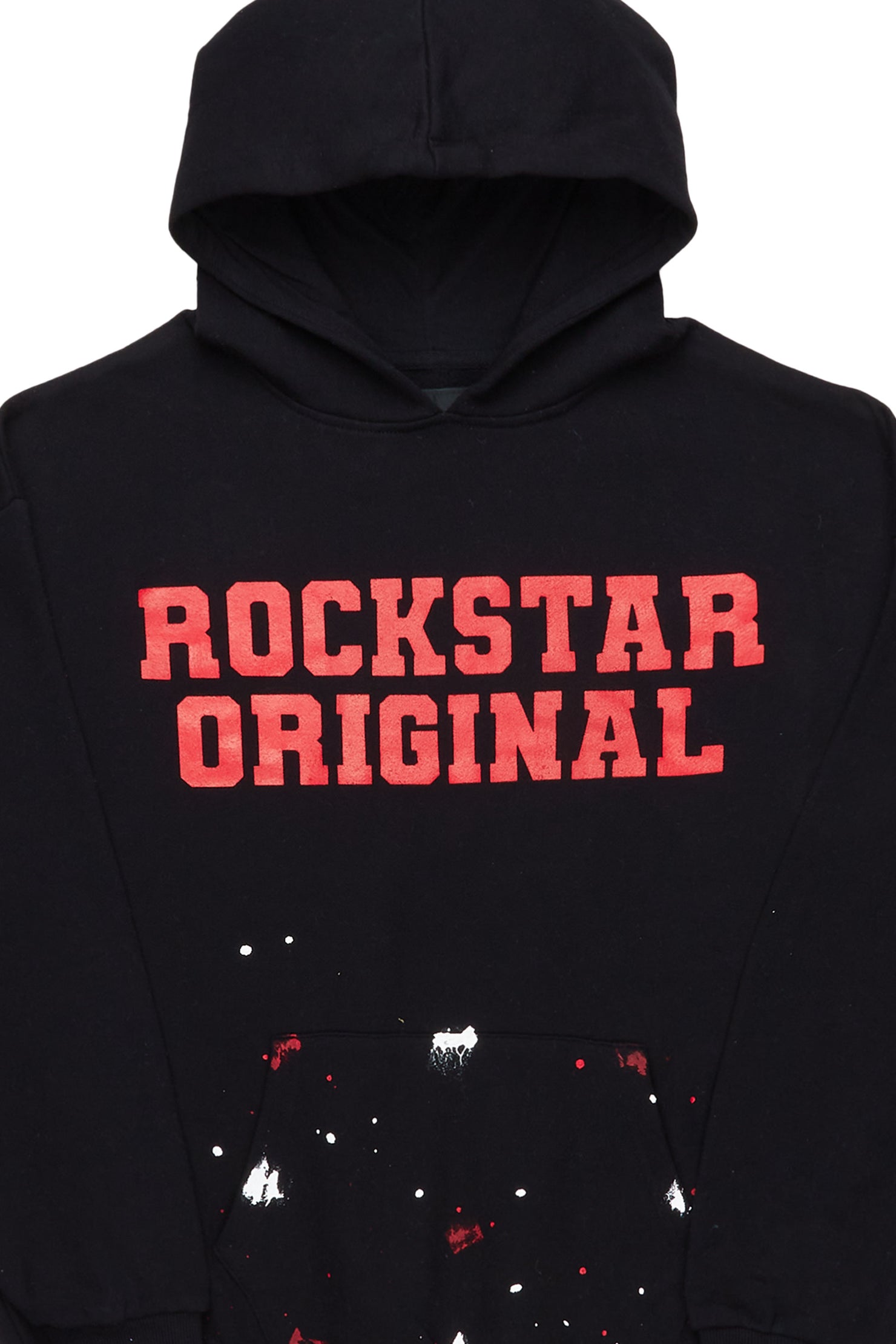 Justin Black/Red Graphic Hoodie