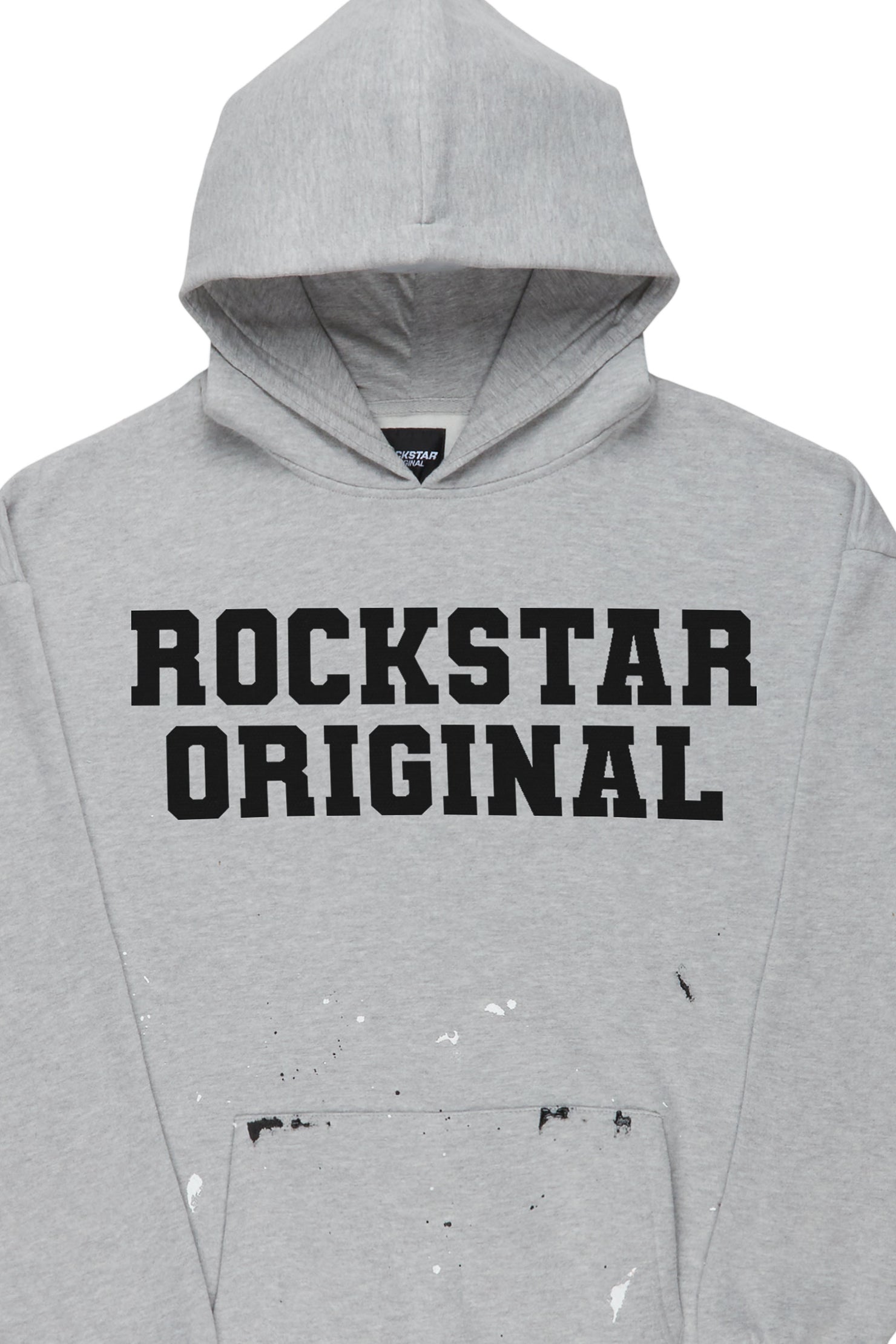 Justin Heather Grey Graphic Hoodie