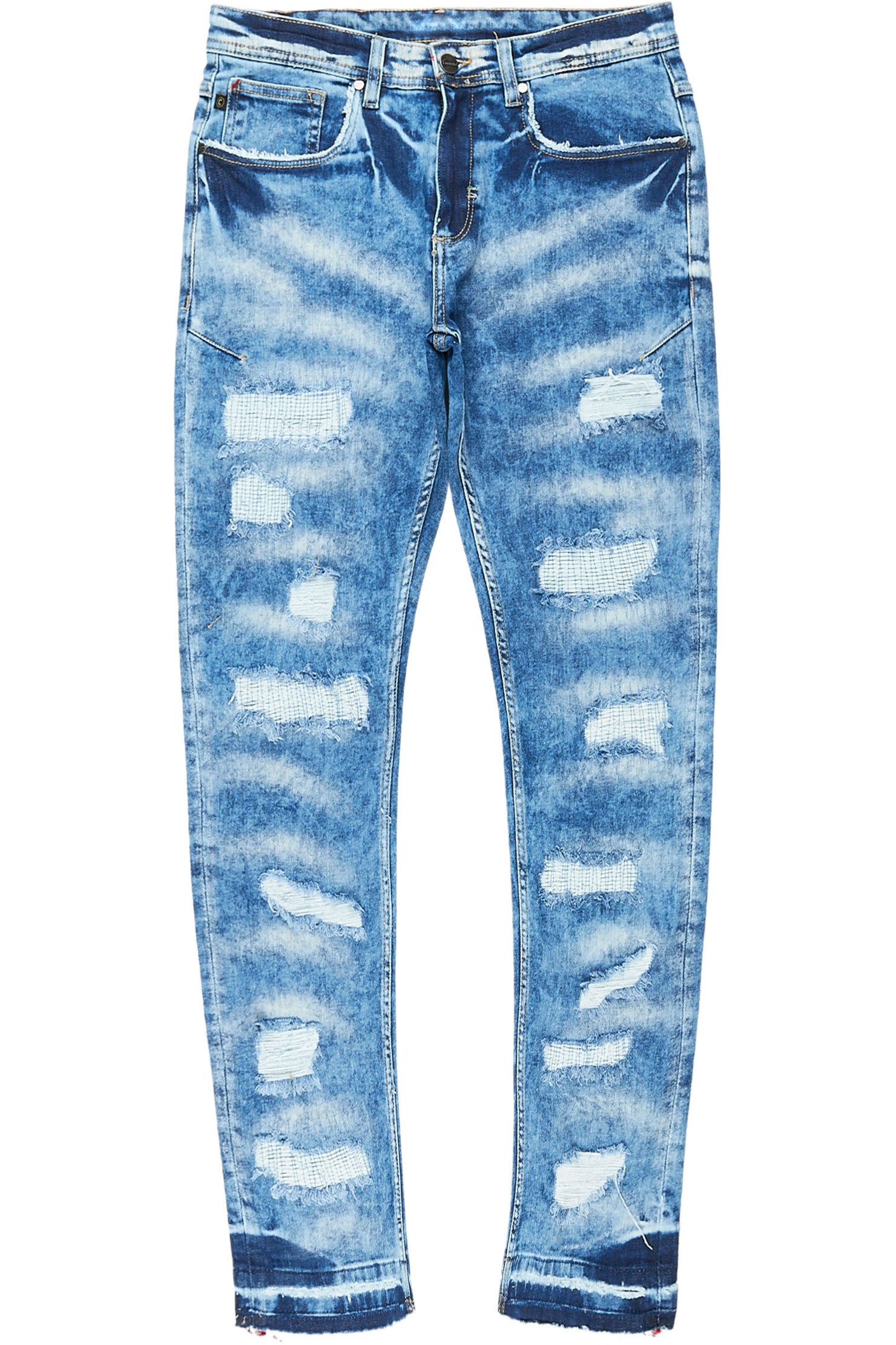 Kabir Blue Slim Fit Jean