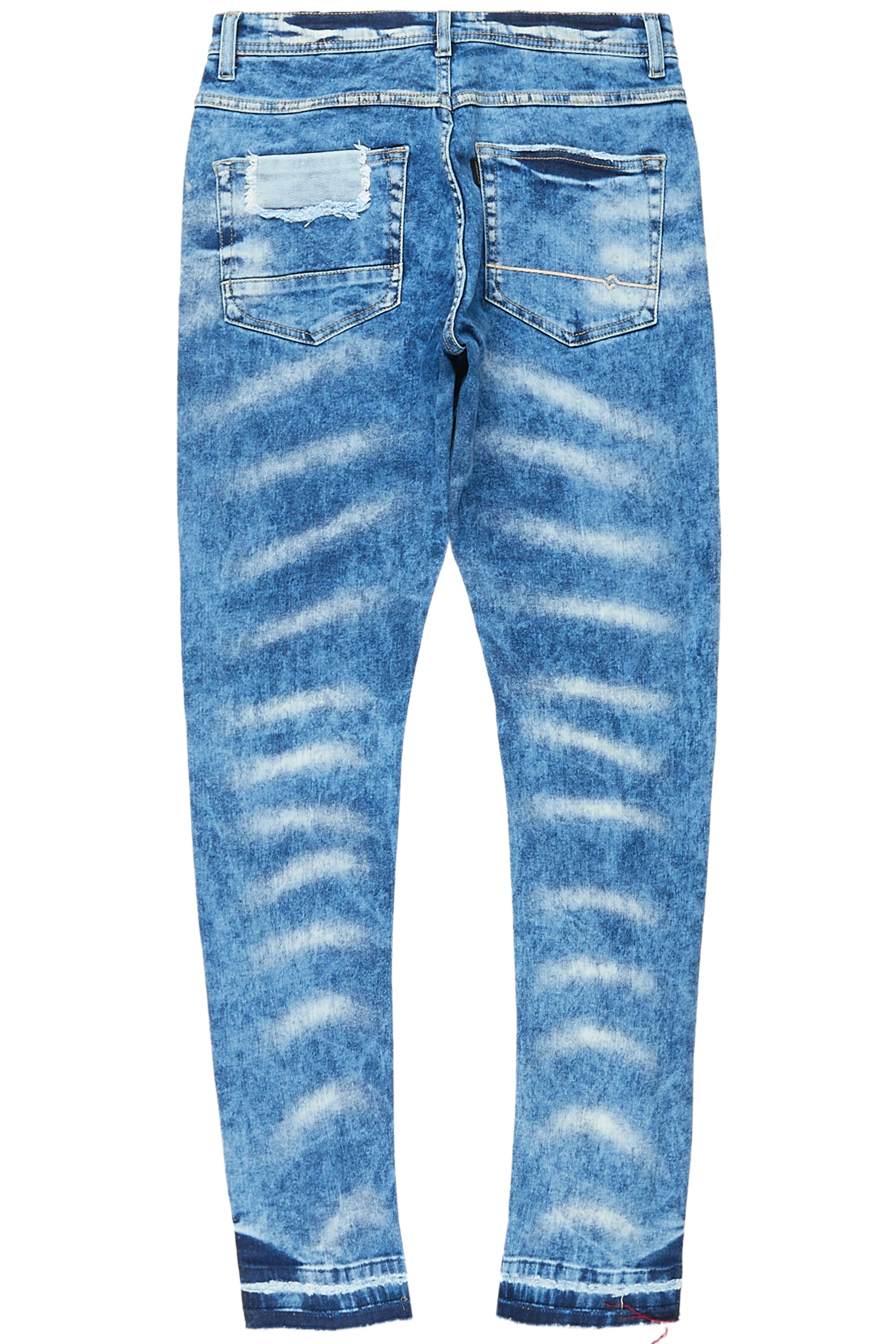 Kabir Blue Slim Fit Jean