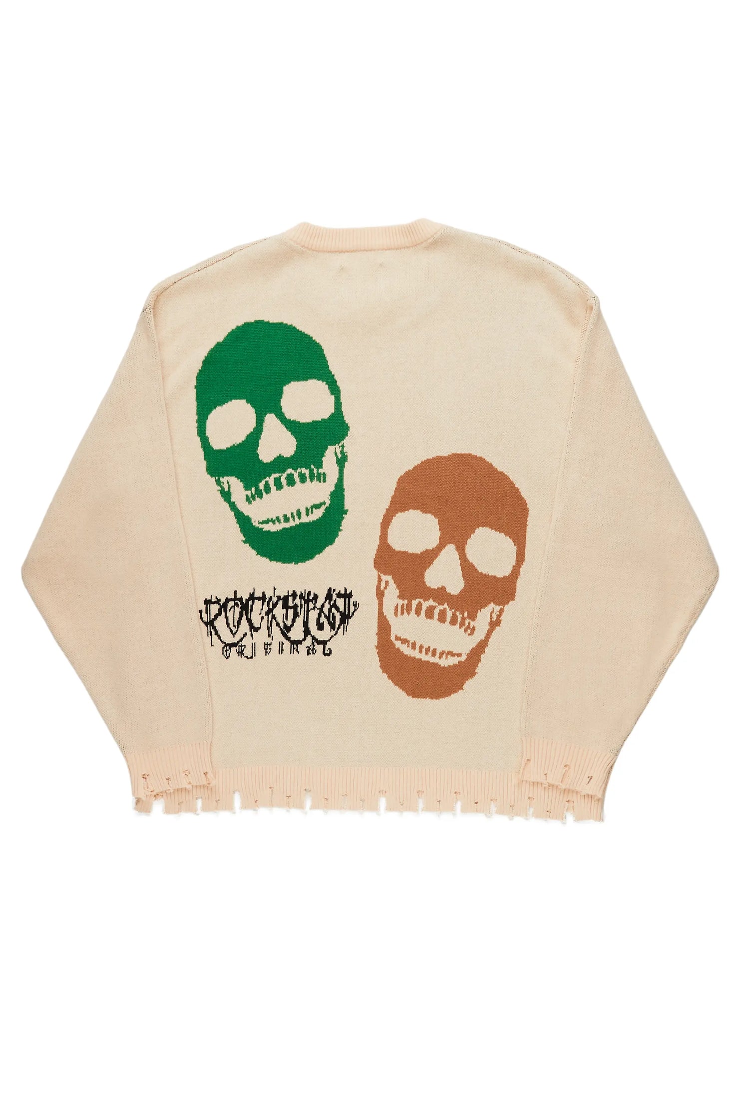 Kaleb Beige Knit Sweater