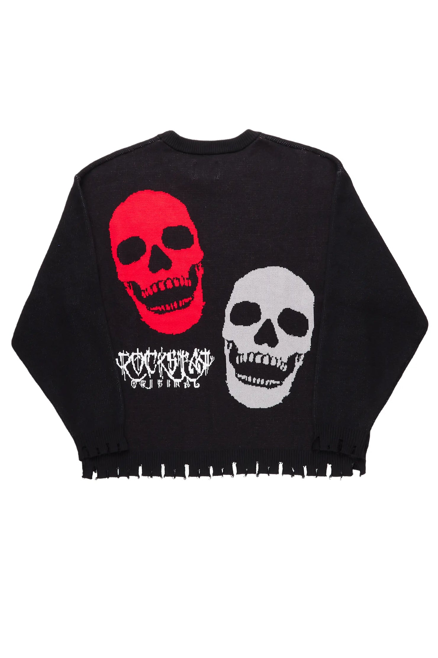 Kaleb Black Knit Sweater