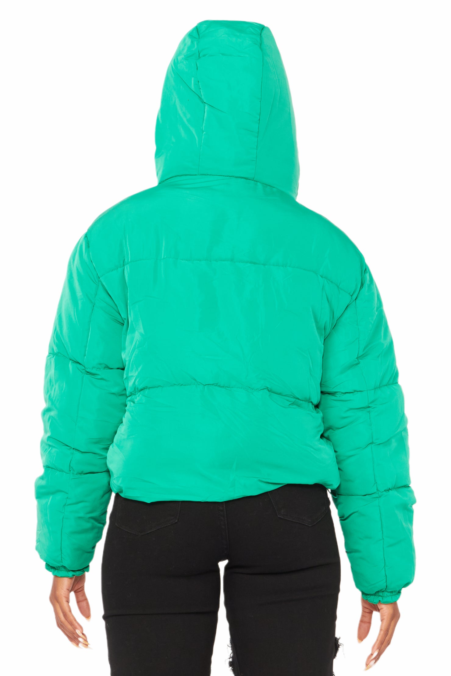 Puffer K-Way Green size 16 years - M UK in Synthetic - 39835133