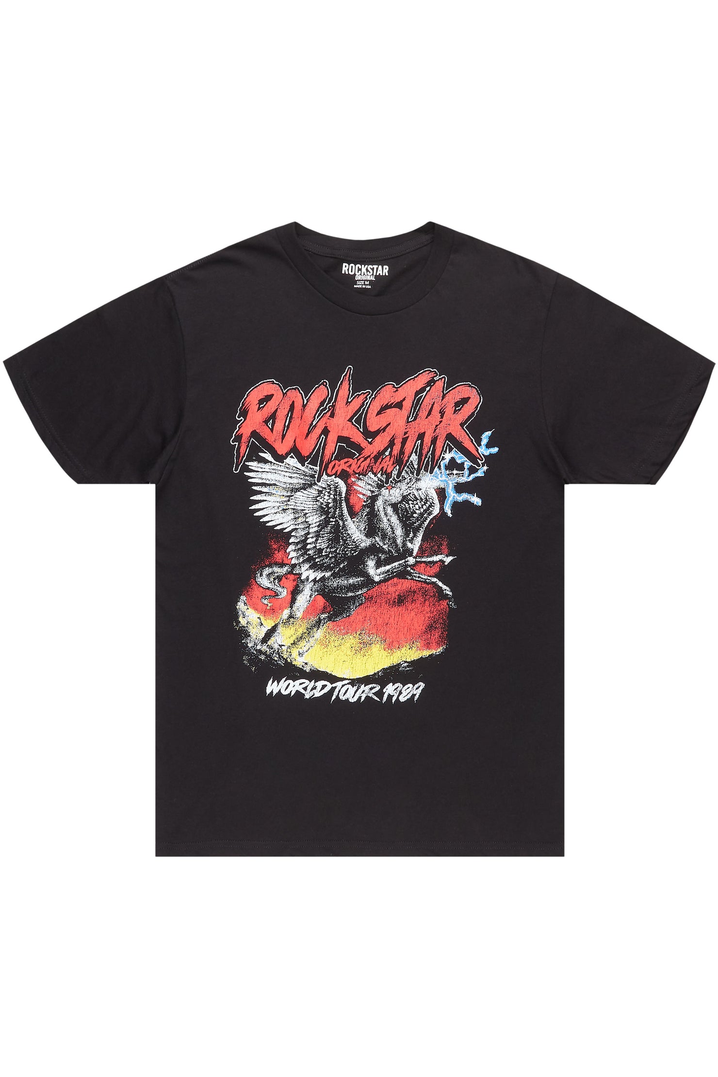 Kenadee Black Graphic T-Shirt