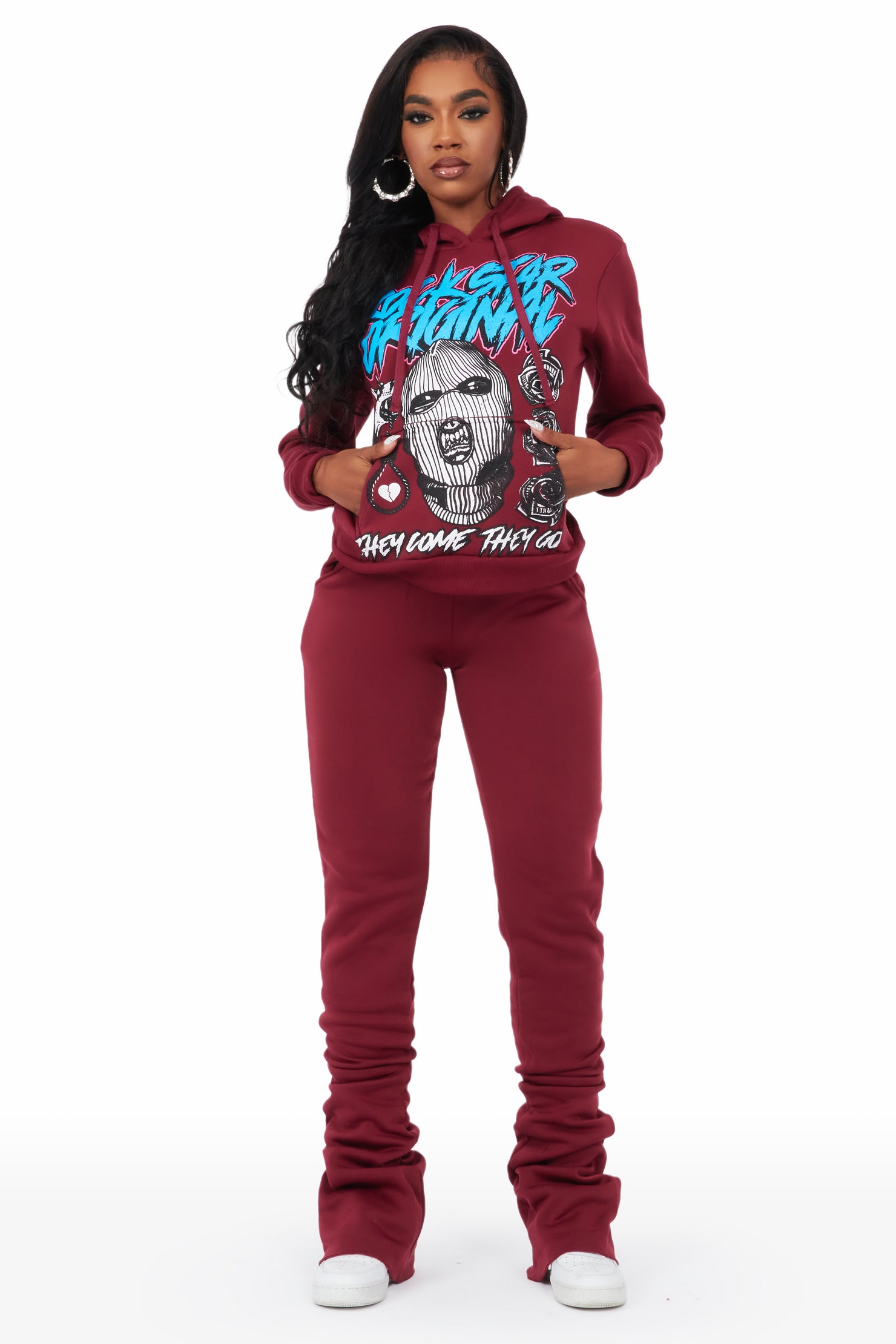 Kila Burgundy Super Stacked Trackset