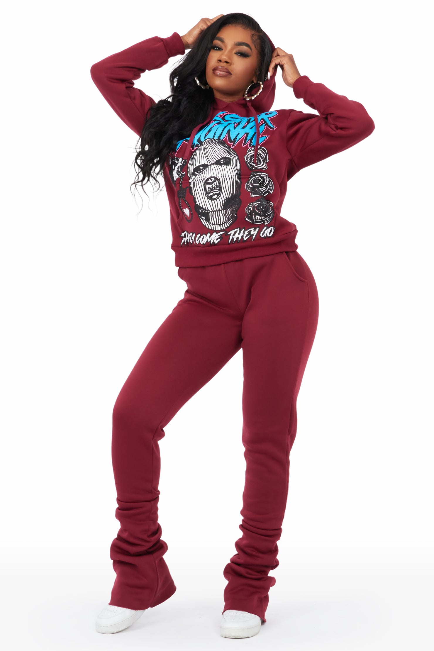 Kila Burgundy Super Stacked Trackset