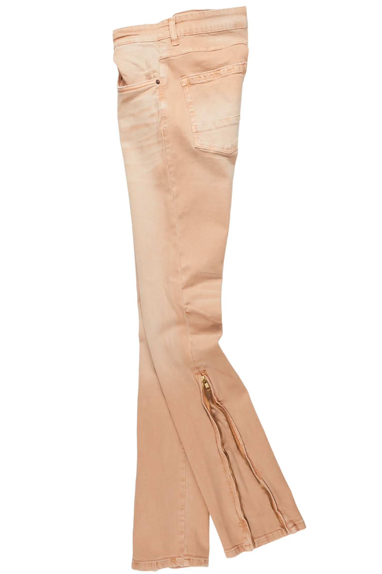 Koa Desert Sand Stacked Flare Jean