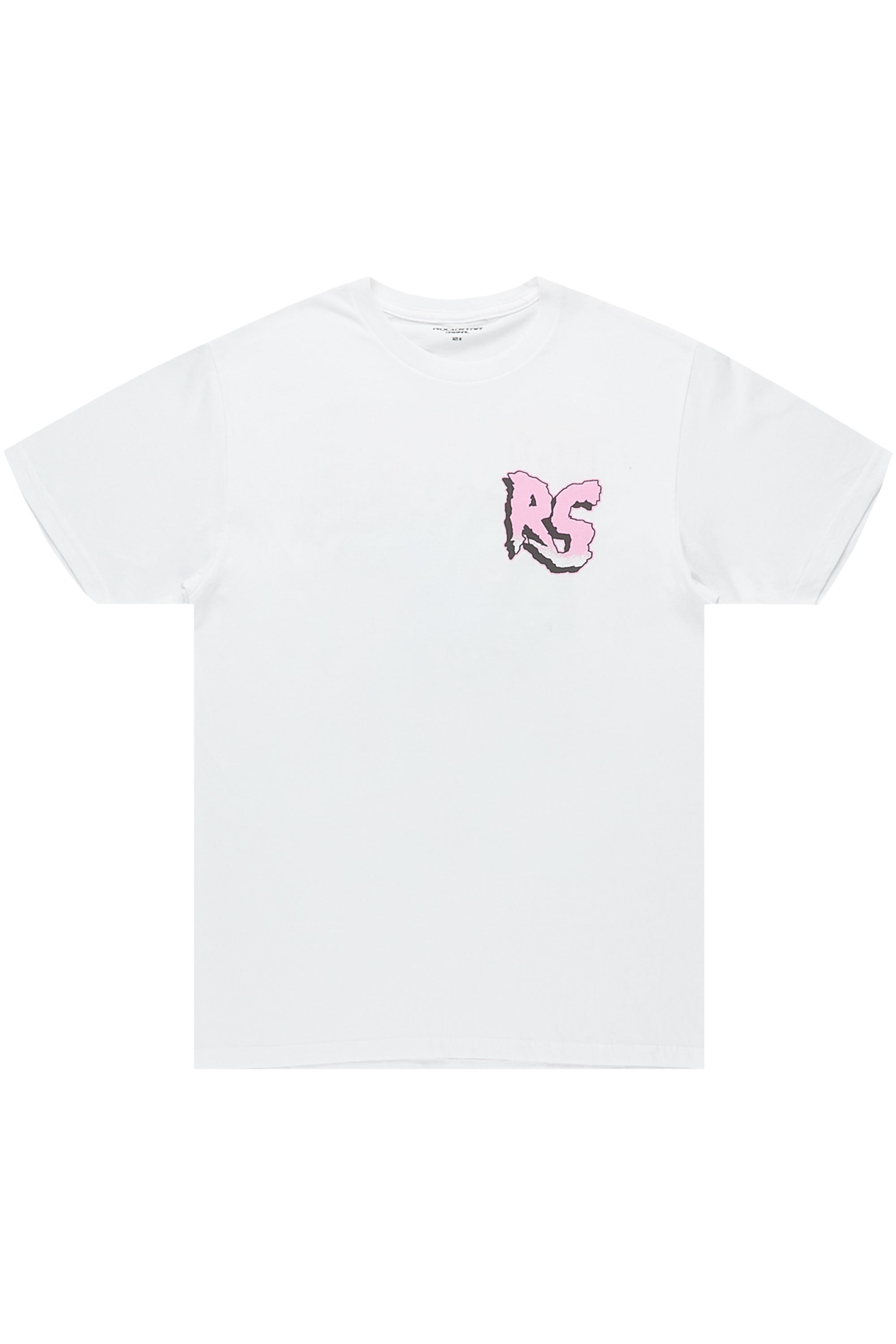 Krupshin White Graphic T-Shirt