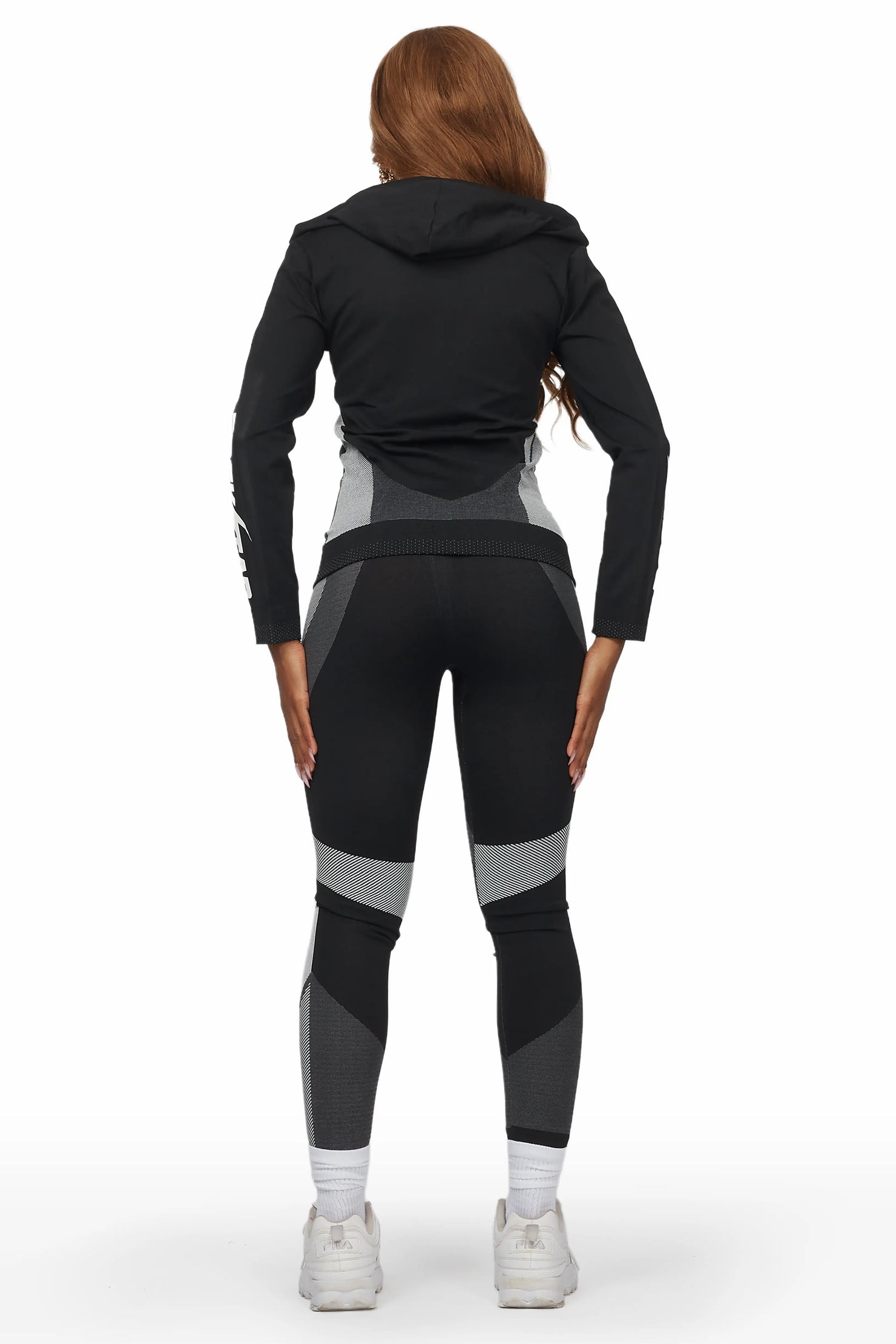 Latisha Black Active Set