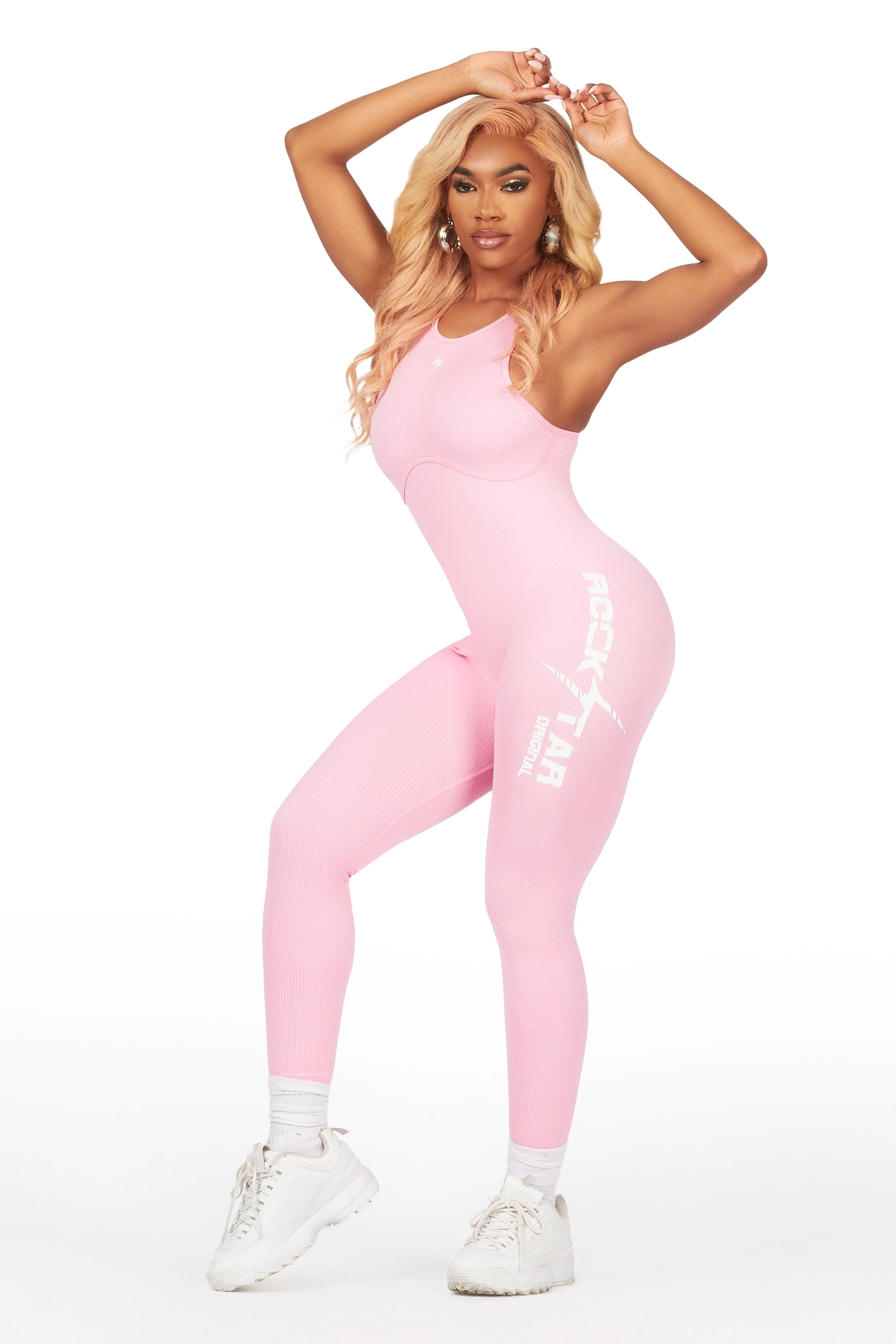 Tamra Pink Jumpsuit