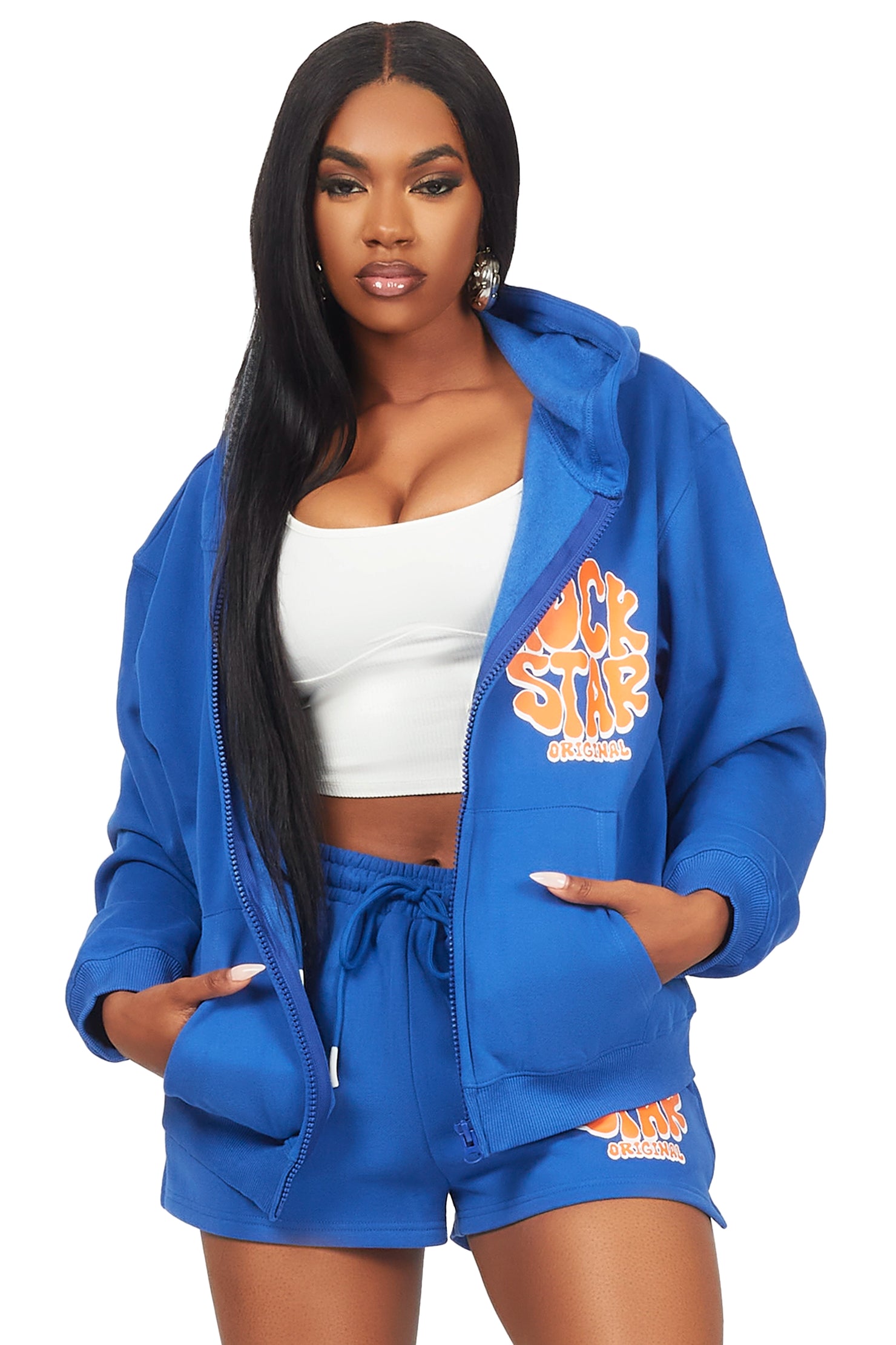 Teagan Royal Blue Short Set