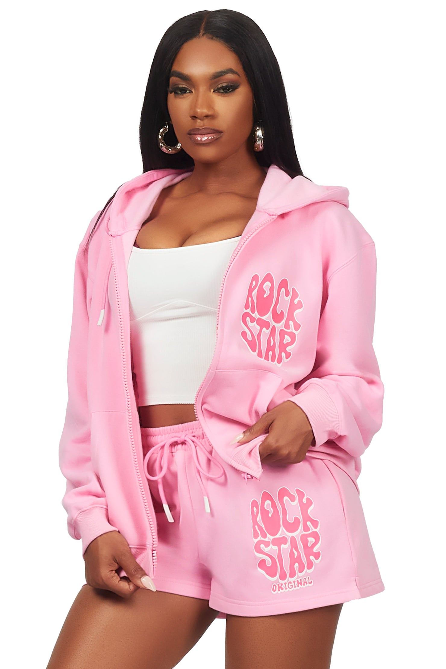 Teagan Pink Short Set