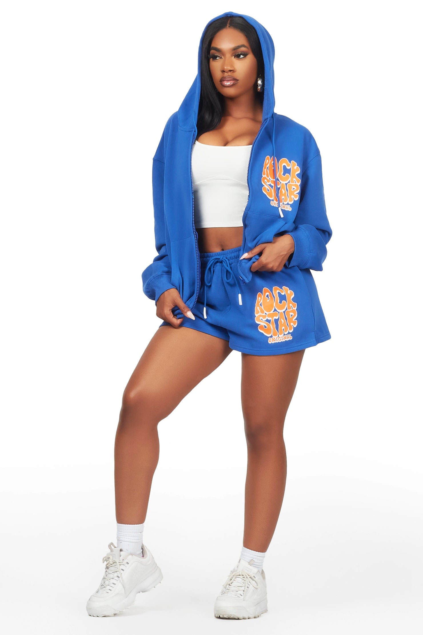 Teagan Royal Blue Short Set