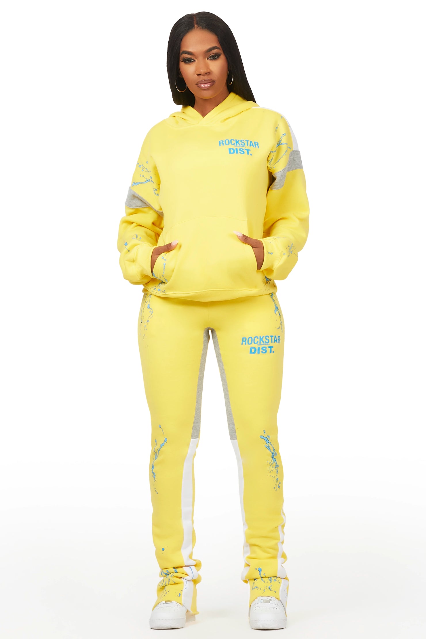 Kyteona Yellow Inset Stacked Trackset