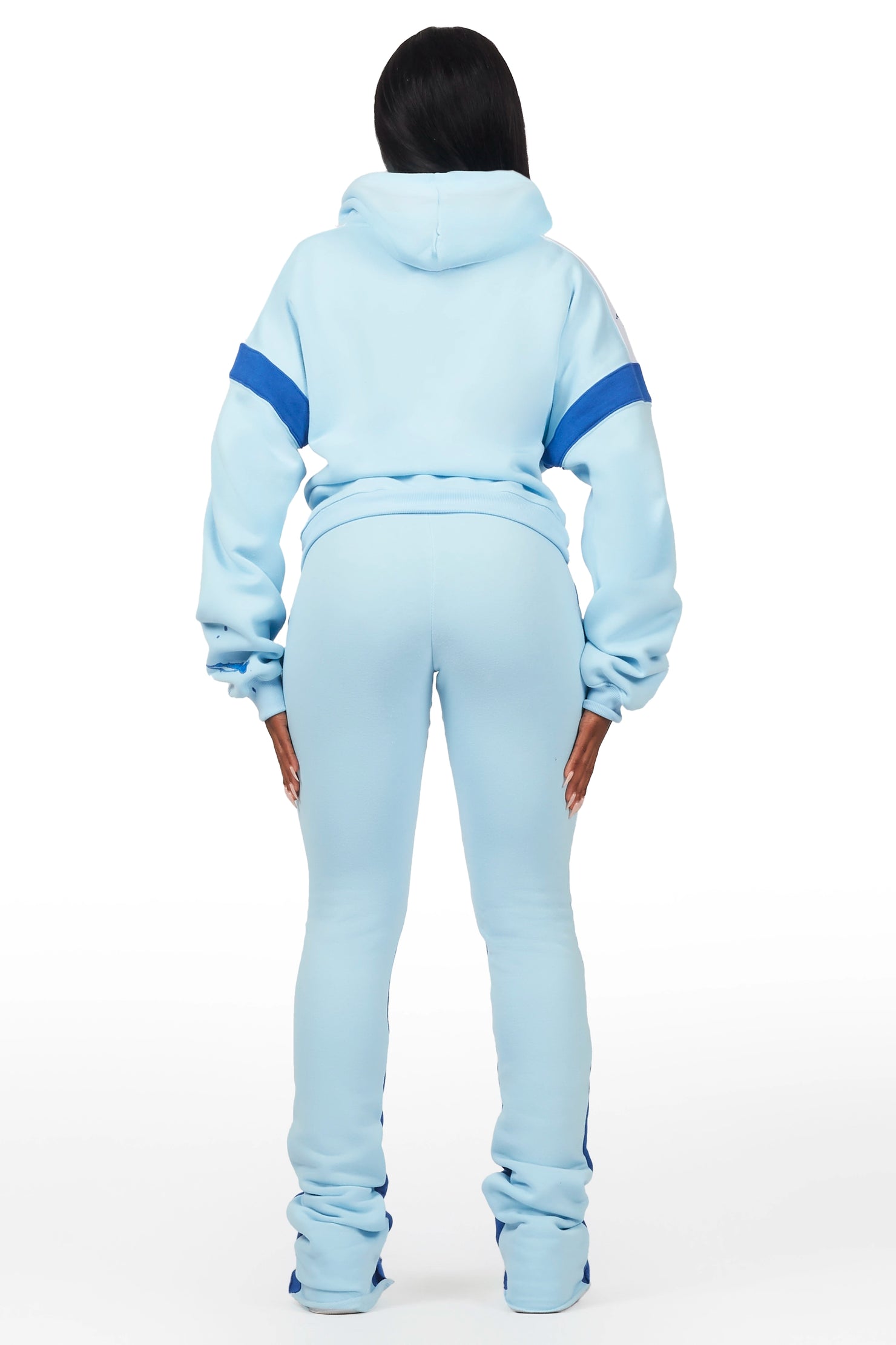 Kyteona Baby Blue Inset Stacked Trackset