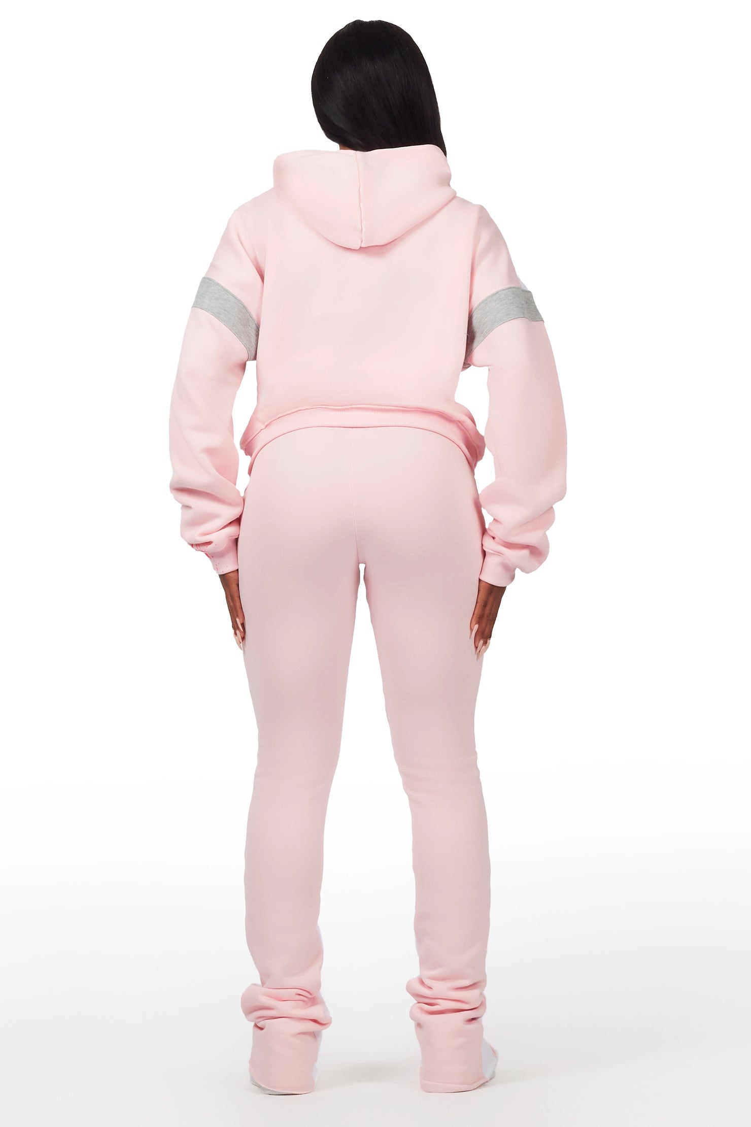 Kyteona Light Pink Inset Stacked Trackset