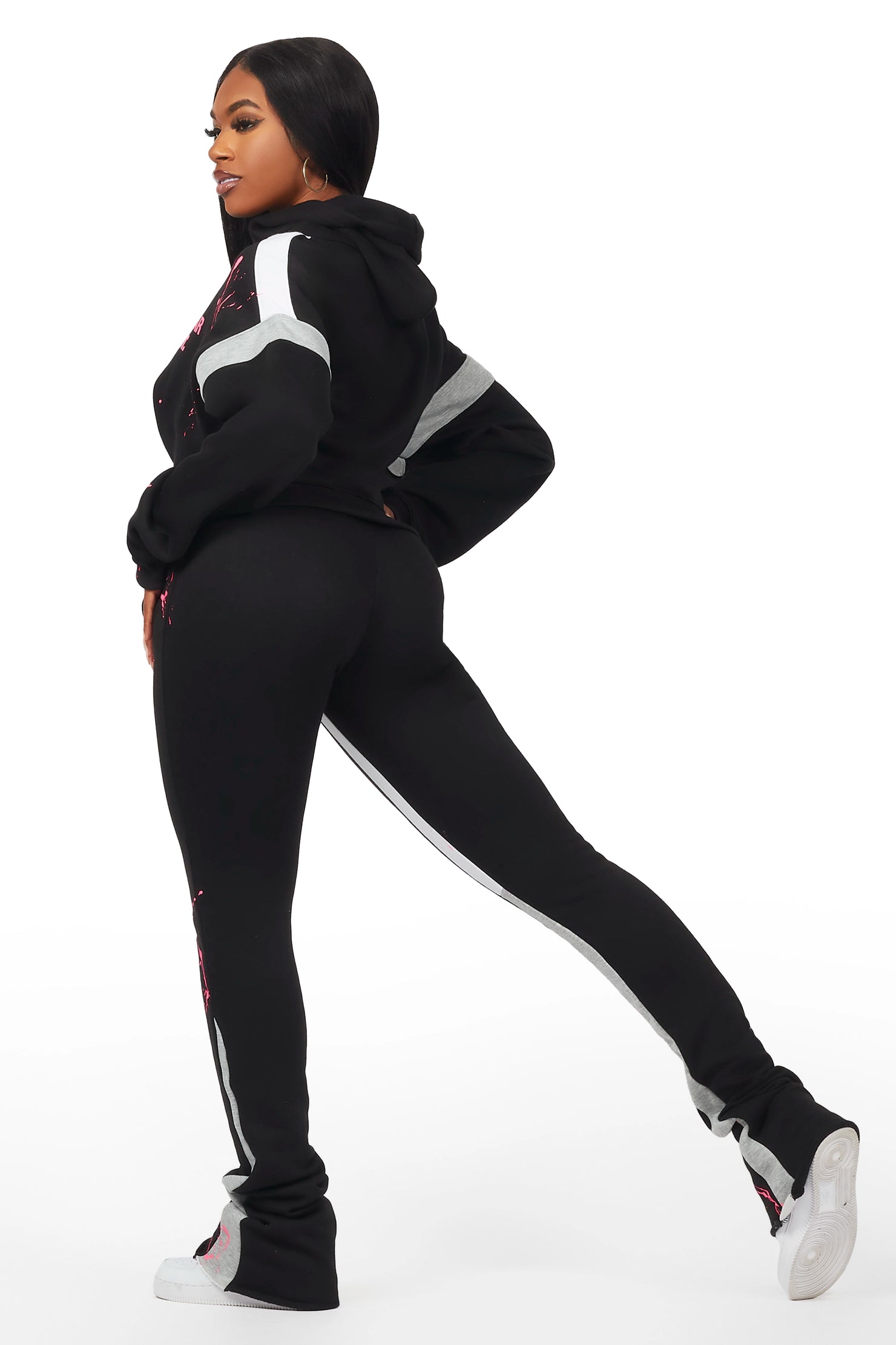 Kyteona Black Inset Stacked Trackset