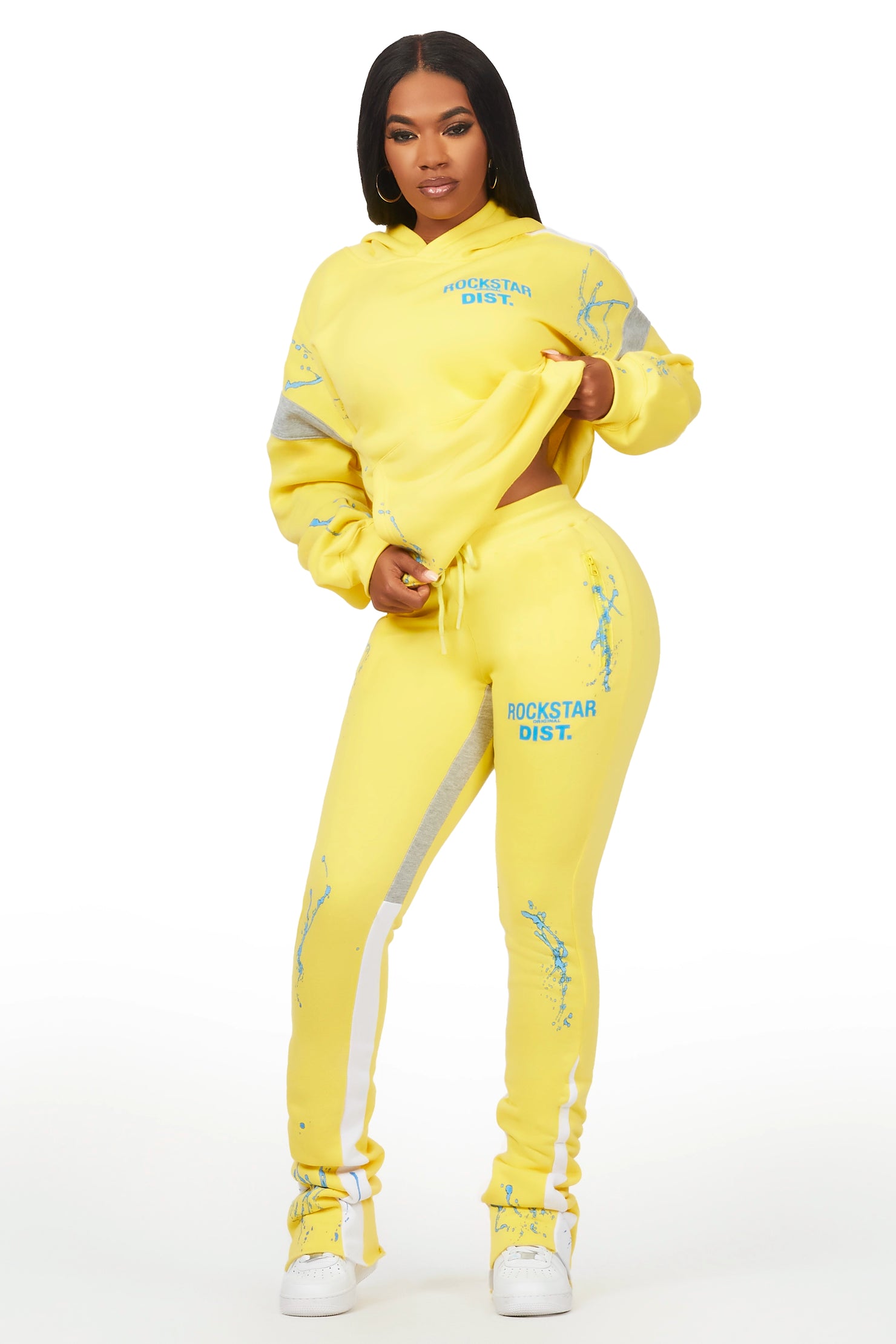 Kyteona Yellow Inset Stacked Trackset