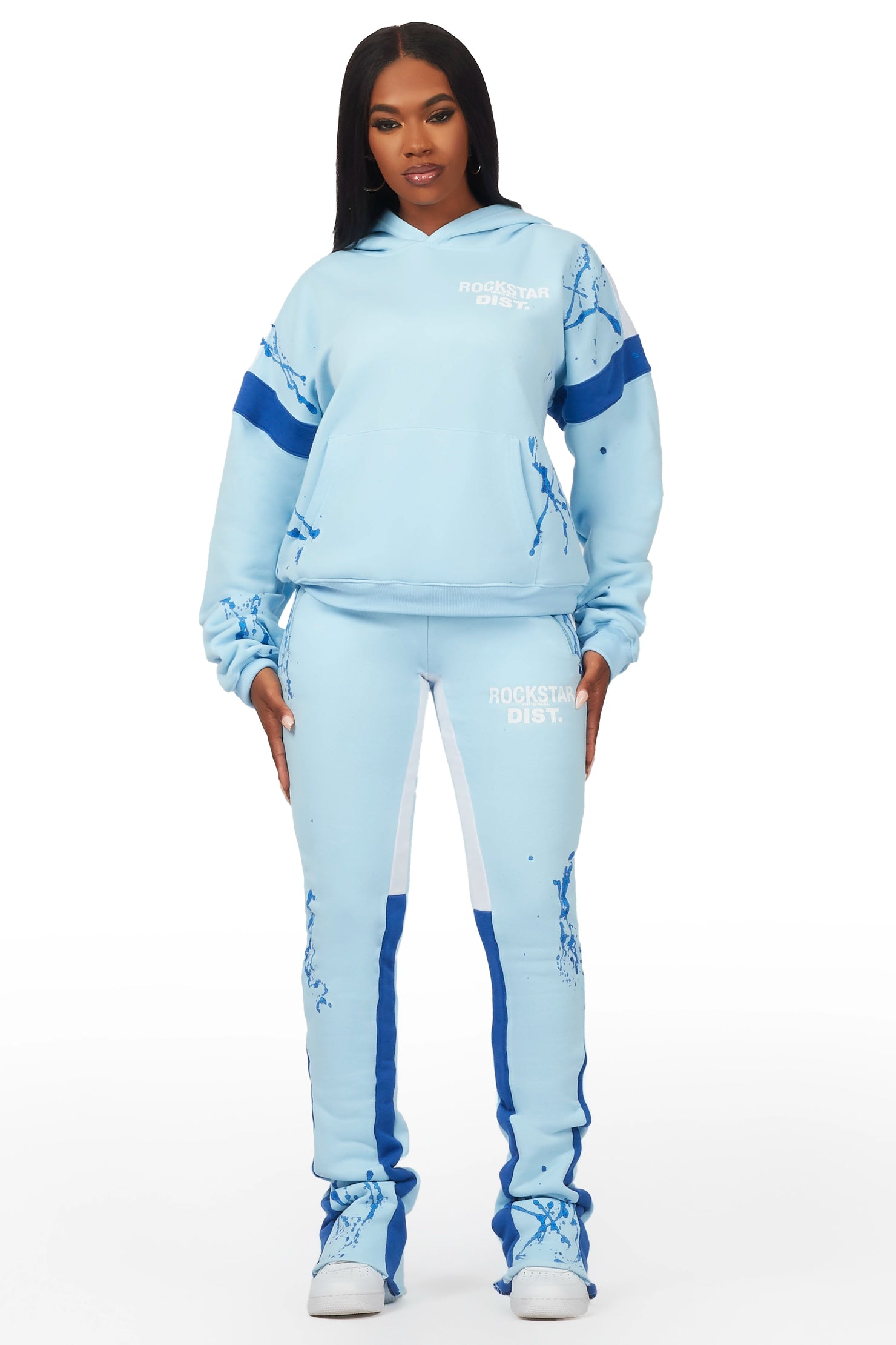 Kyteona Baby Blue Inset Stacked Trackset