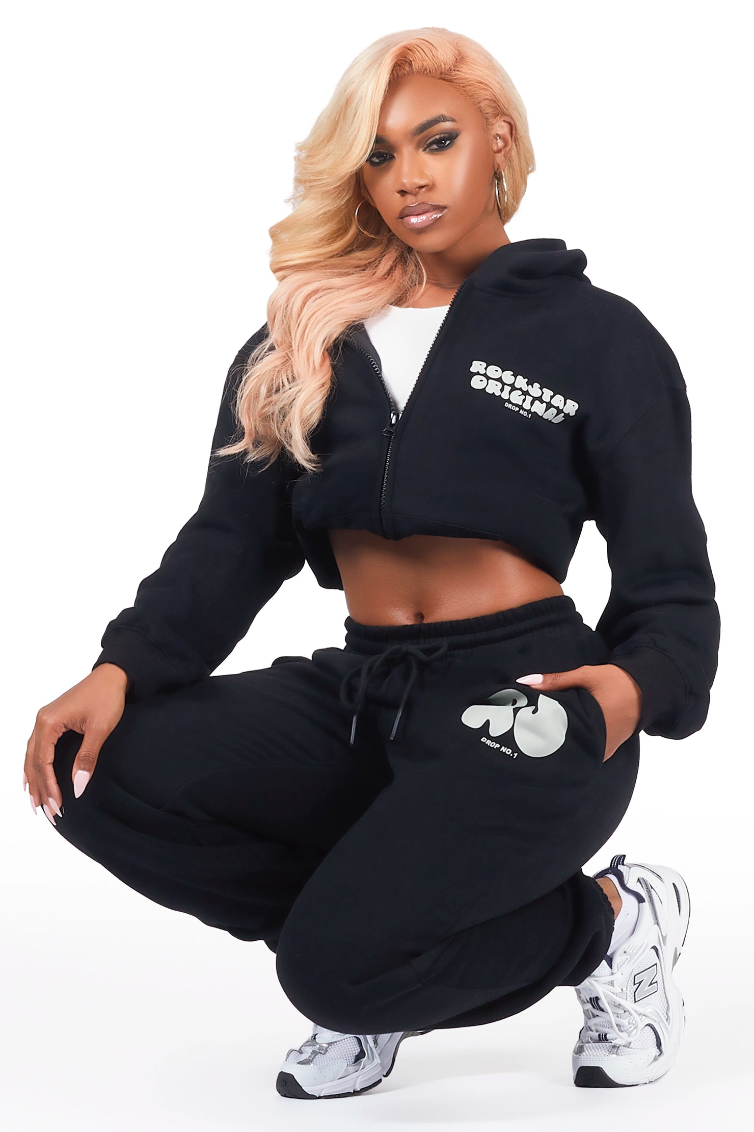 Shandee Black Oversized Trackset