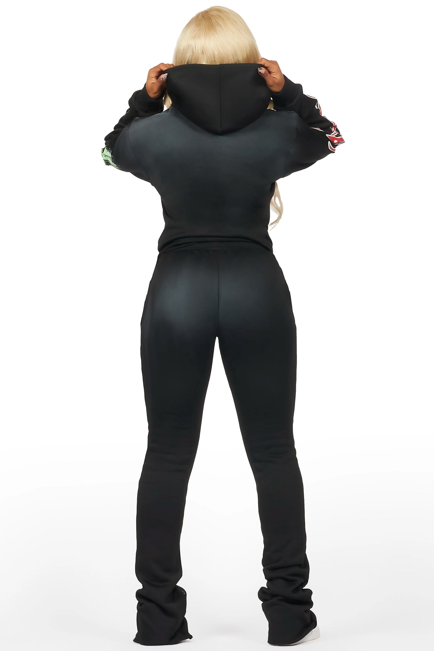 Marcey Black Super Stacked Trackset