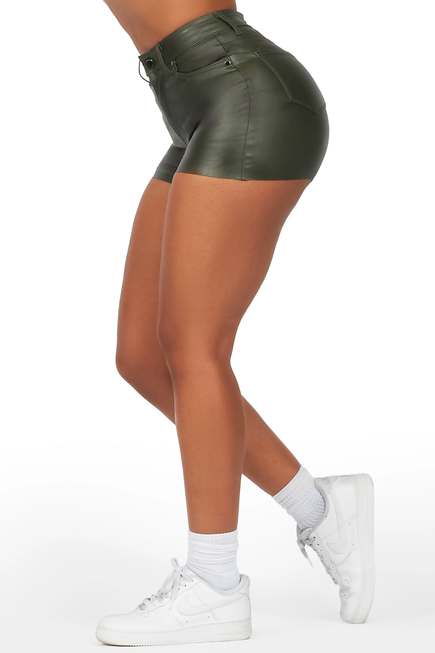Tamry Olive PU Short
