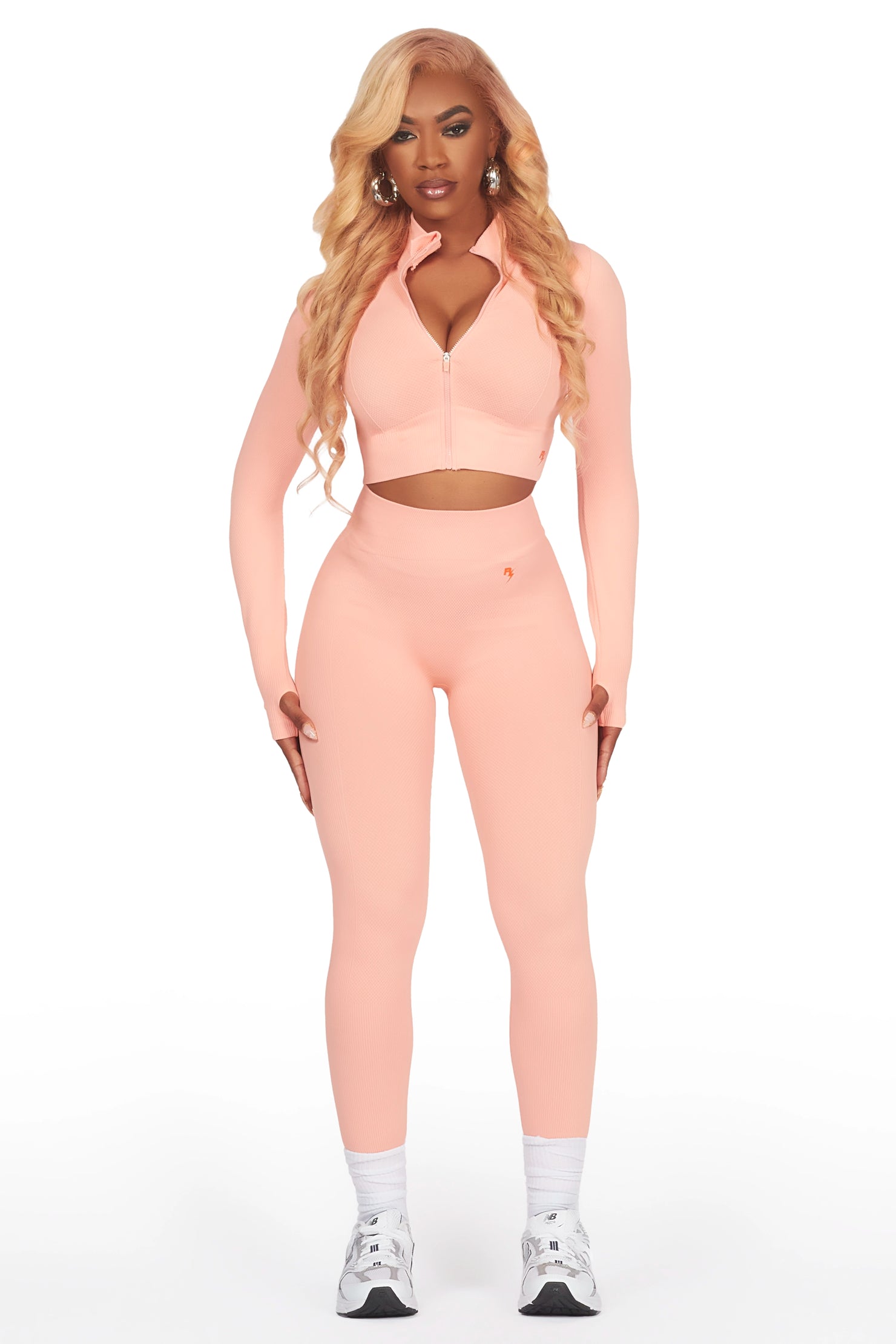 Breonna Peach Active Set