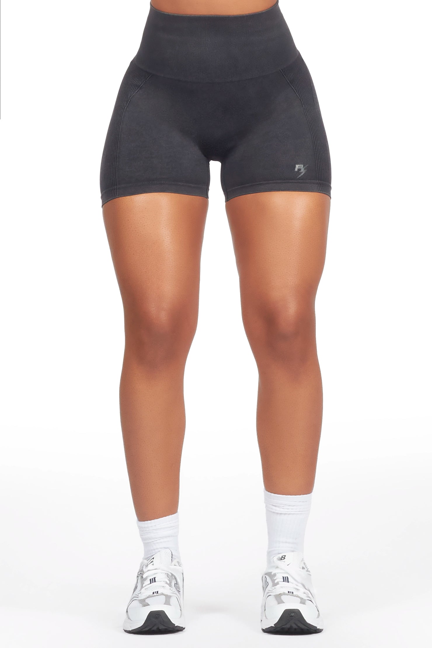 Najee Beige/Black Short Set